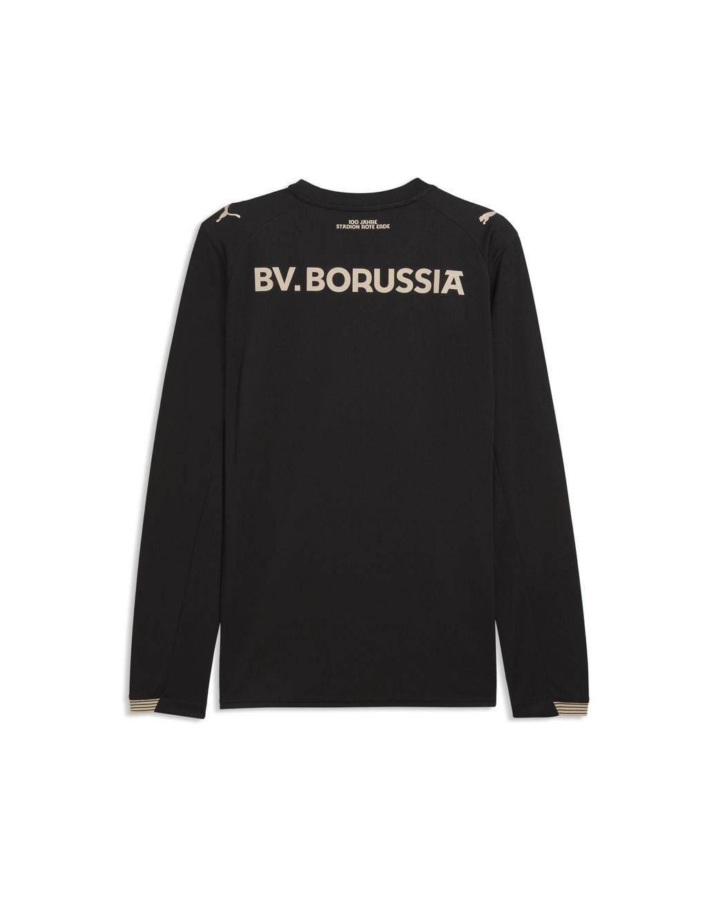 PUMA Black Borussia Dortmund Special Edition Long Sleeve Jersey for men