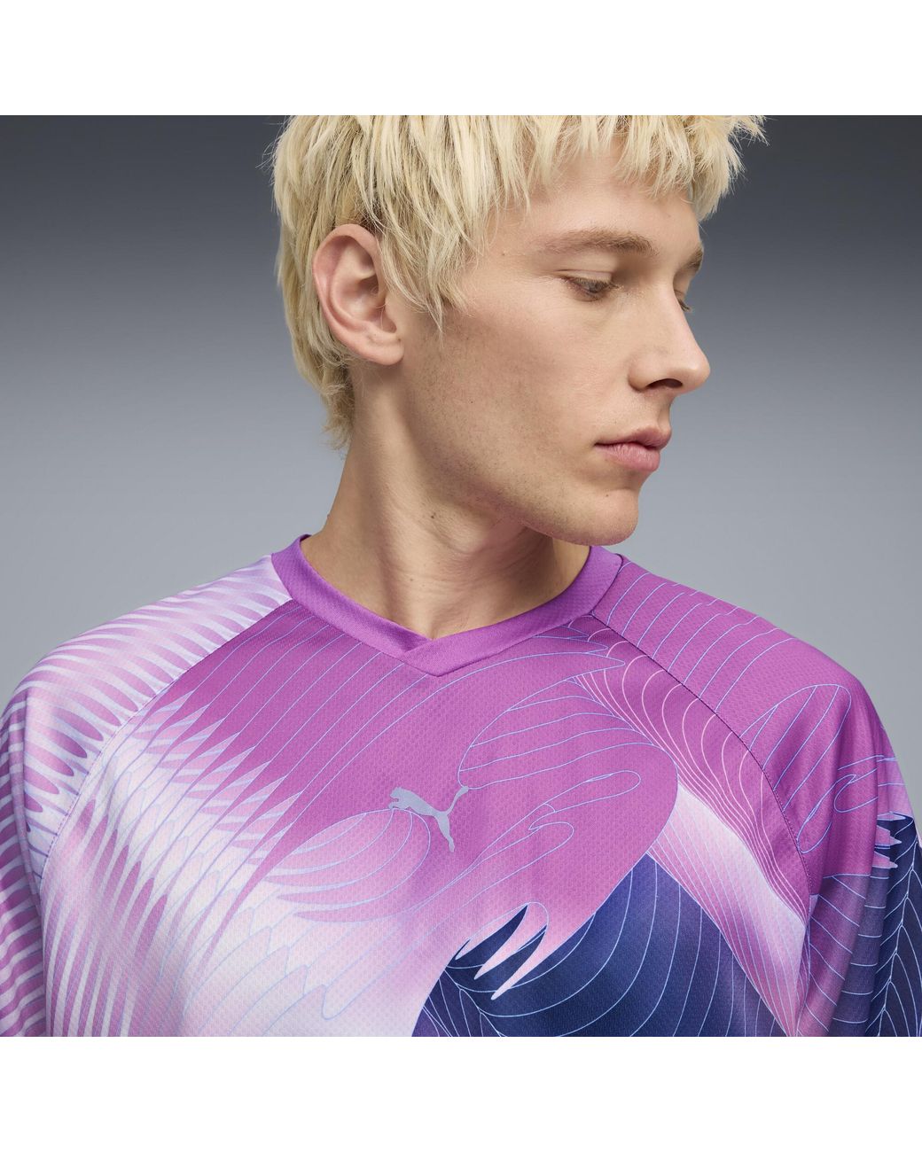 PUMA Purple Tech-X Relaxed Jersey for men