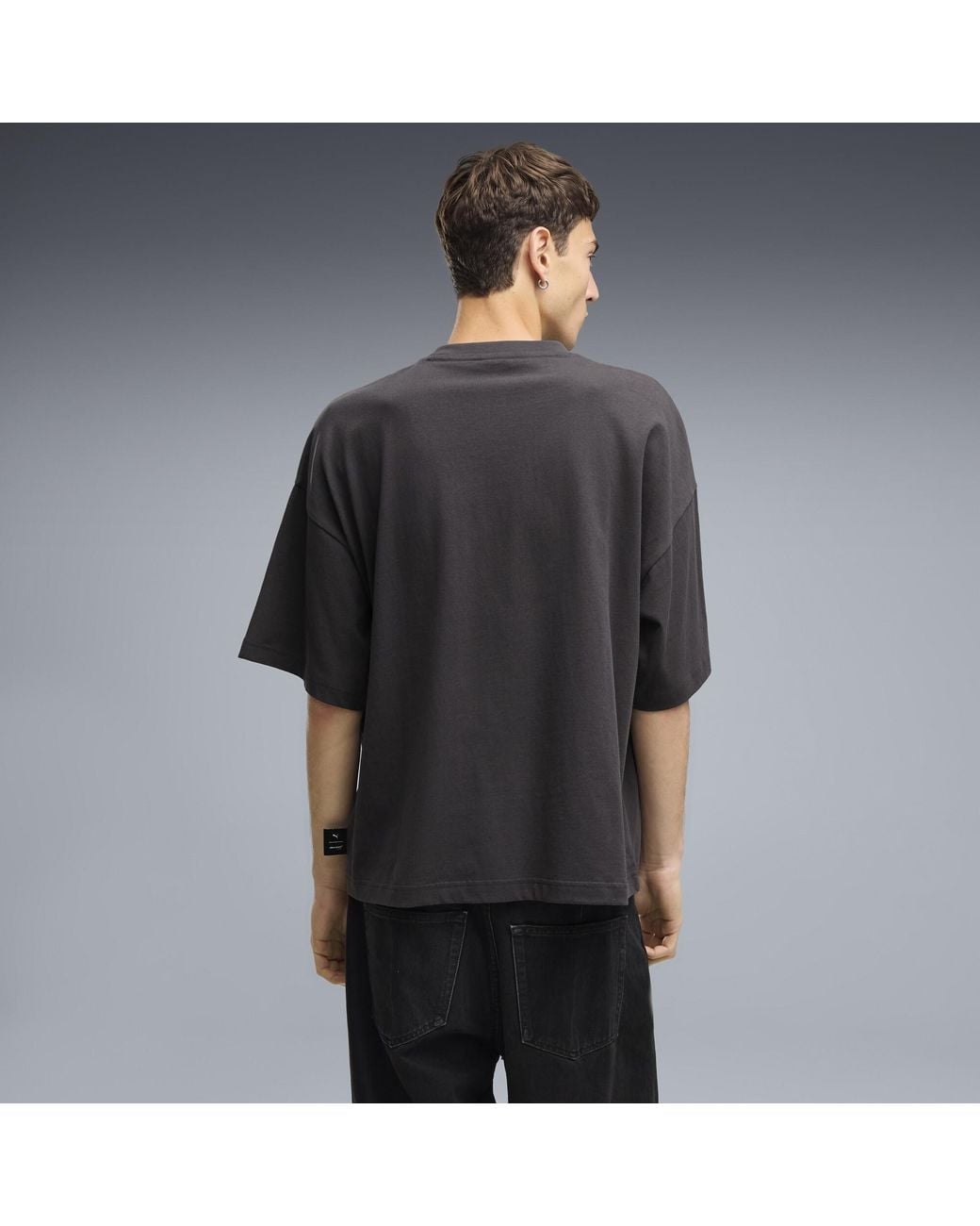 PUMA Black Mclaren Racing James Hunt Oversized T-Shirt for men