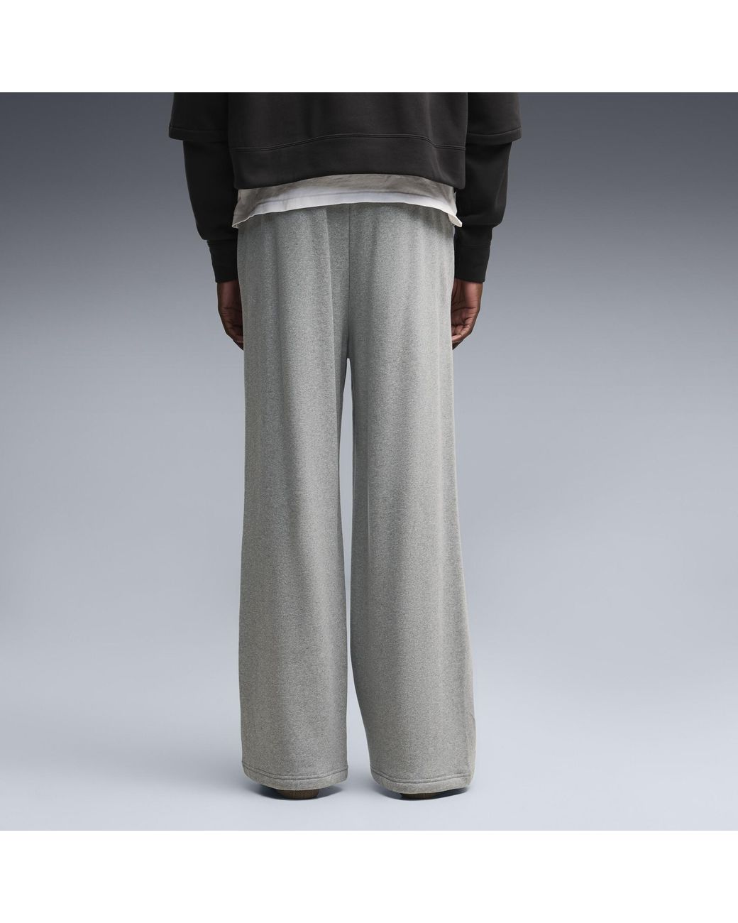 PUMA Gray King Oversized Sweatpants for men