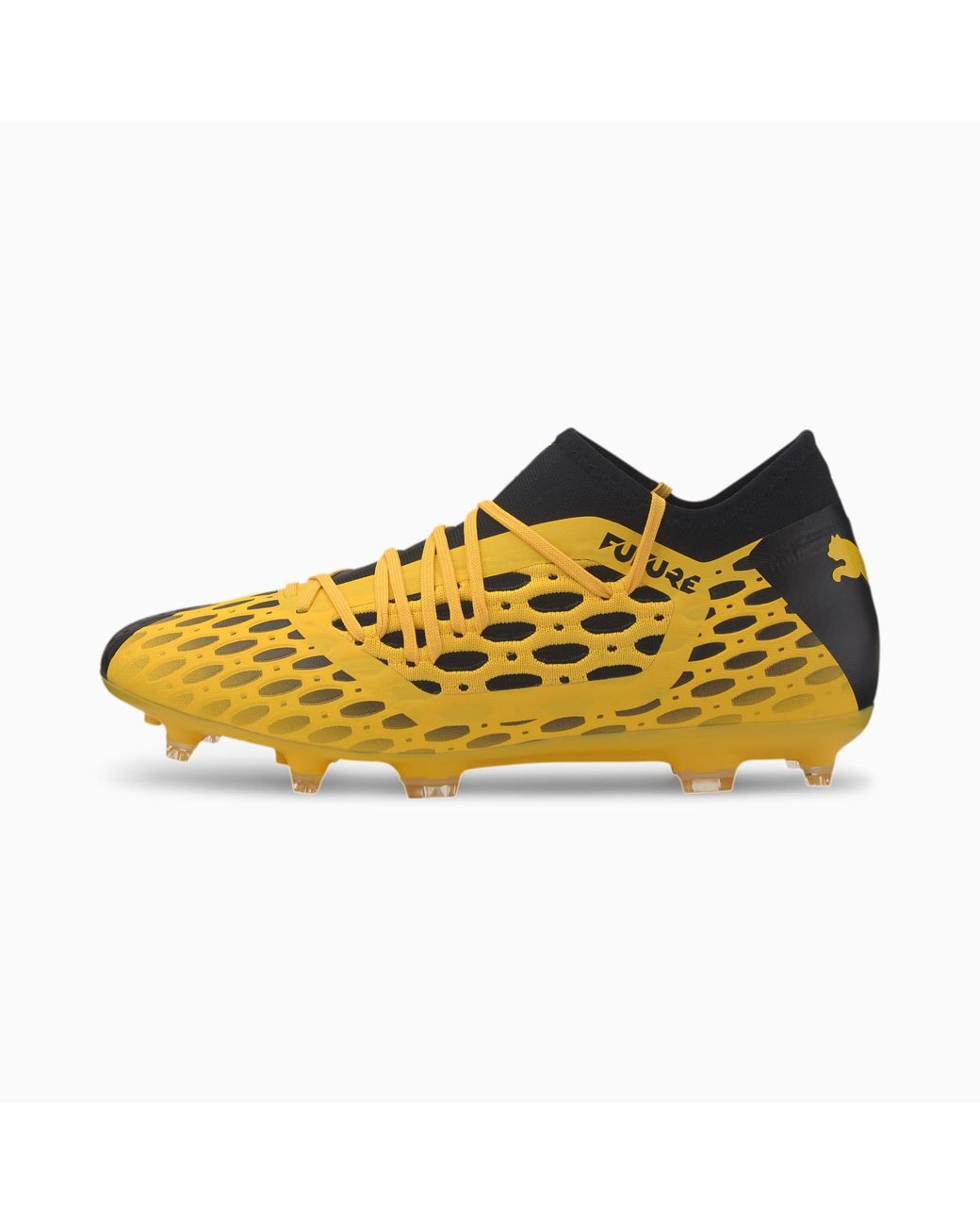 PUMA Synthetic Future 5.3 Netfit Fg/ag Men's Soccer Cleats in Yellow for Men - Lyst