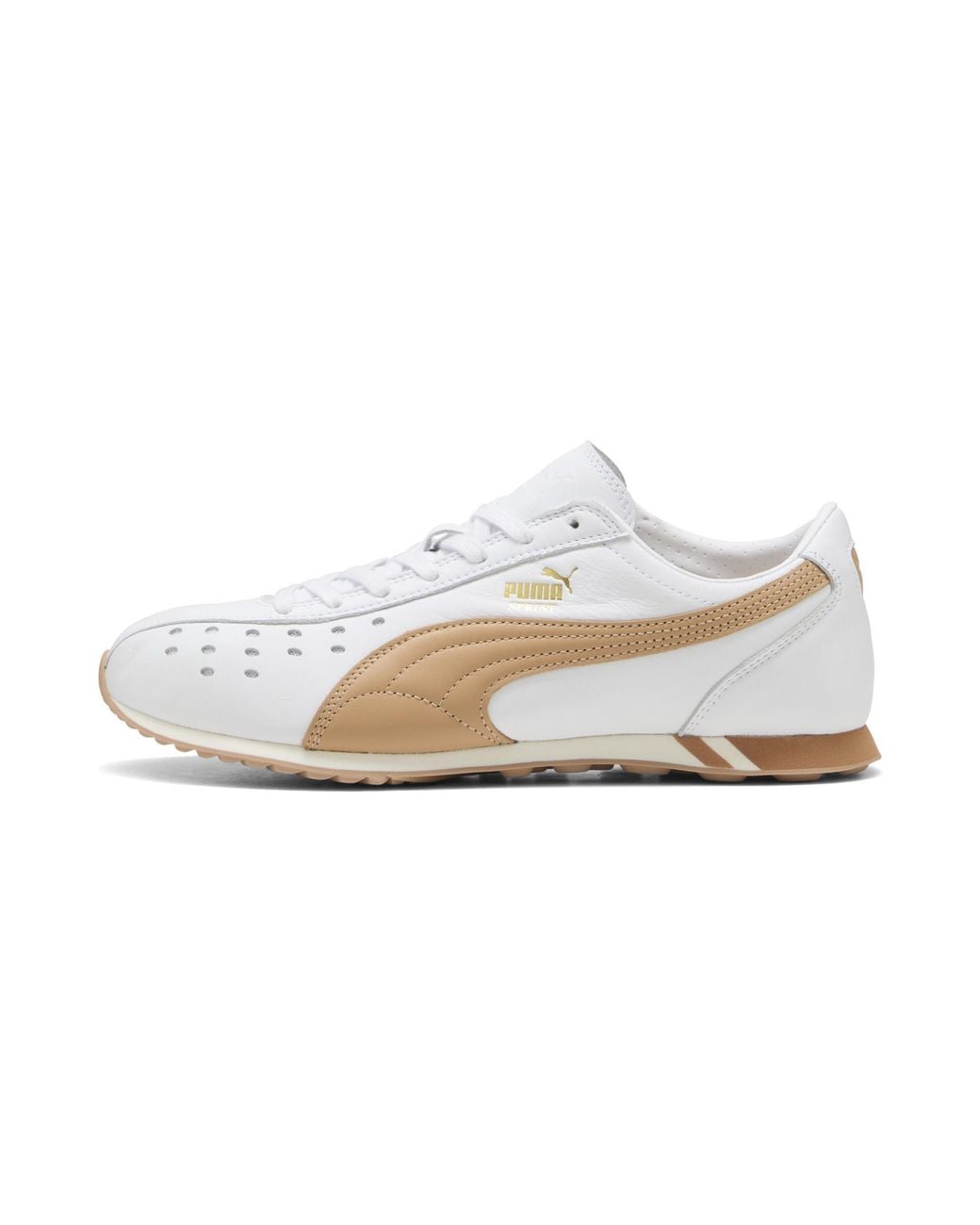 PUMA White Sprint Sneakers