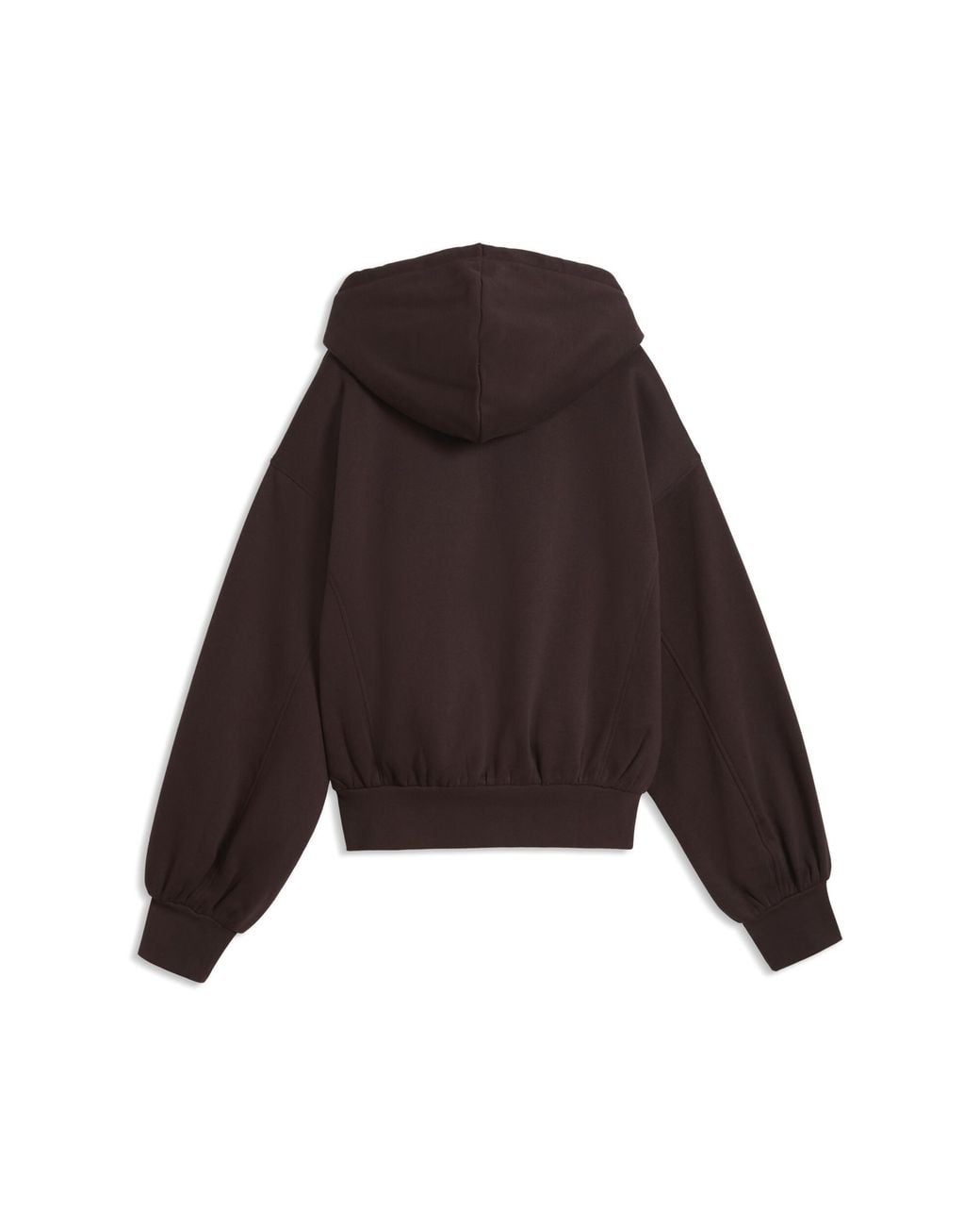 PUMA Brown Her Relaxed Fleece Hoodie