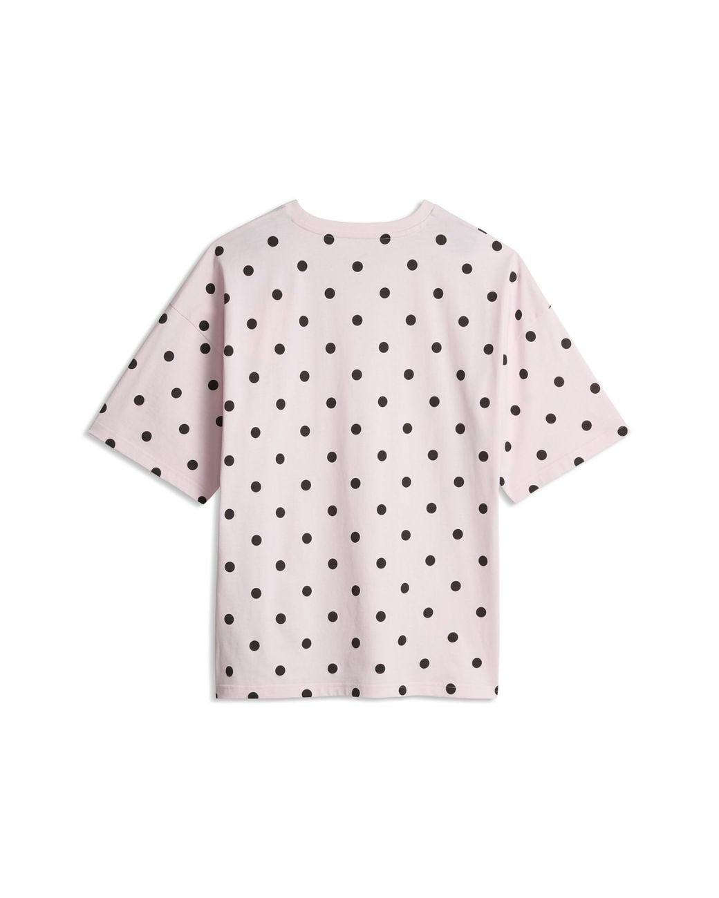 PUMA Pink Oversized Polka-Dot T-Shirt