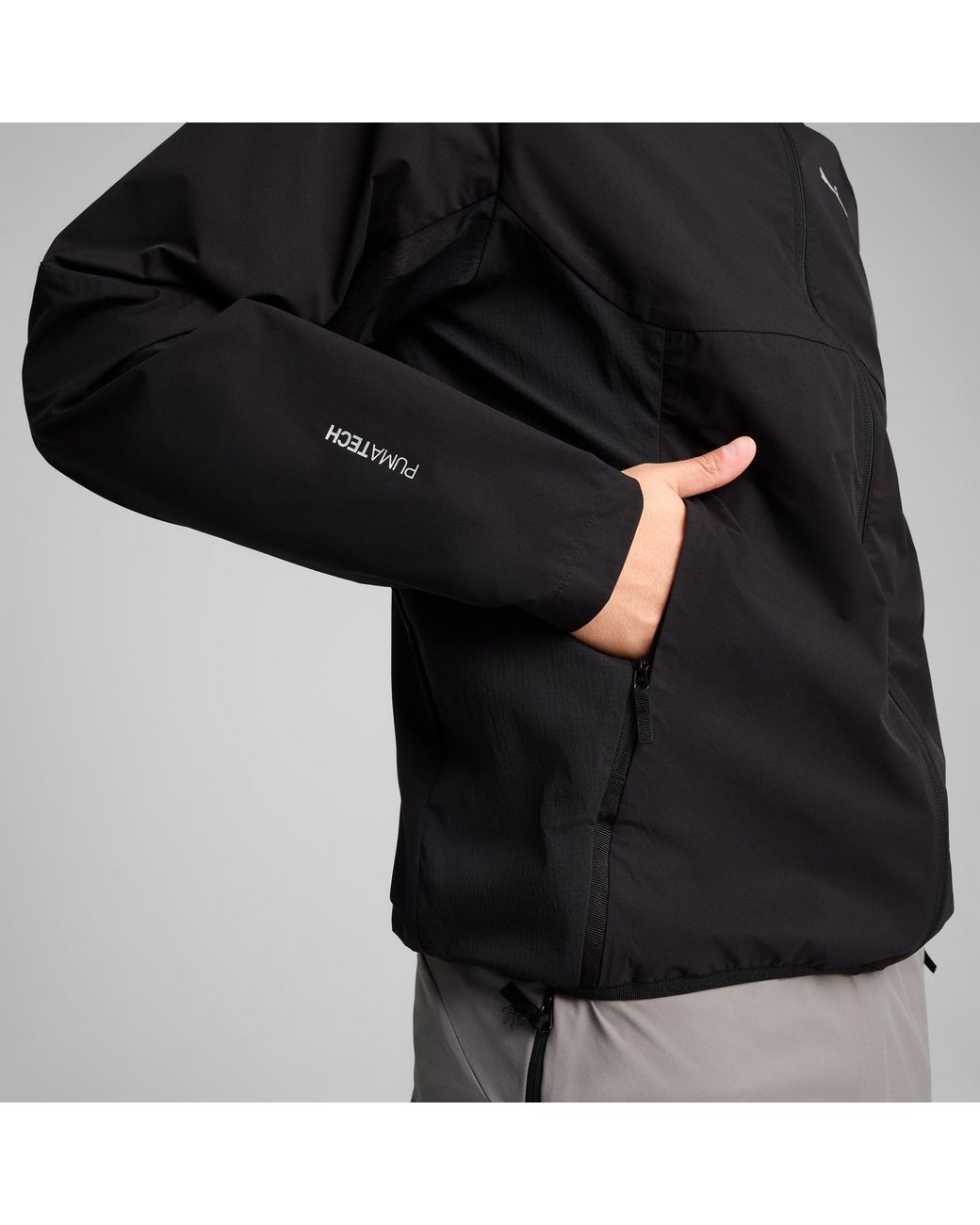PUMA Tech Windjack in het Black voor heren