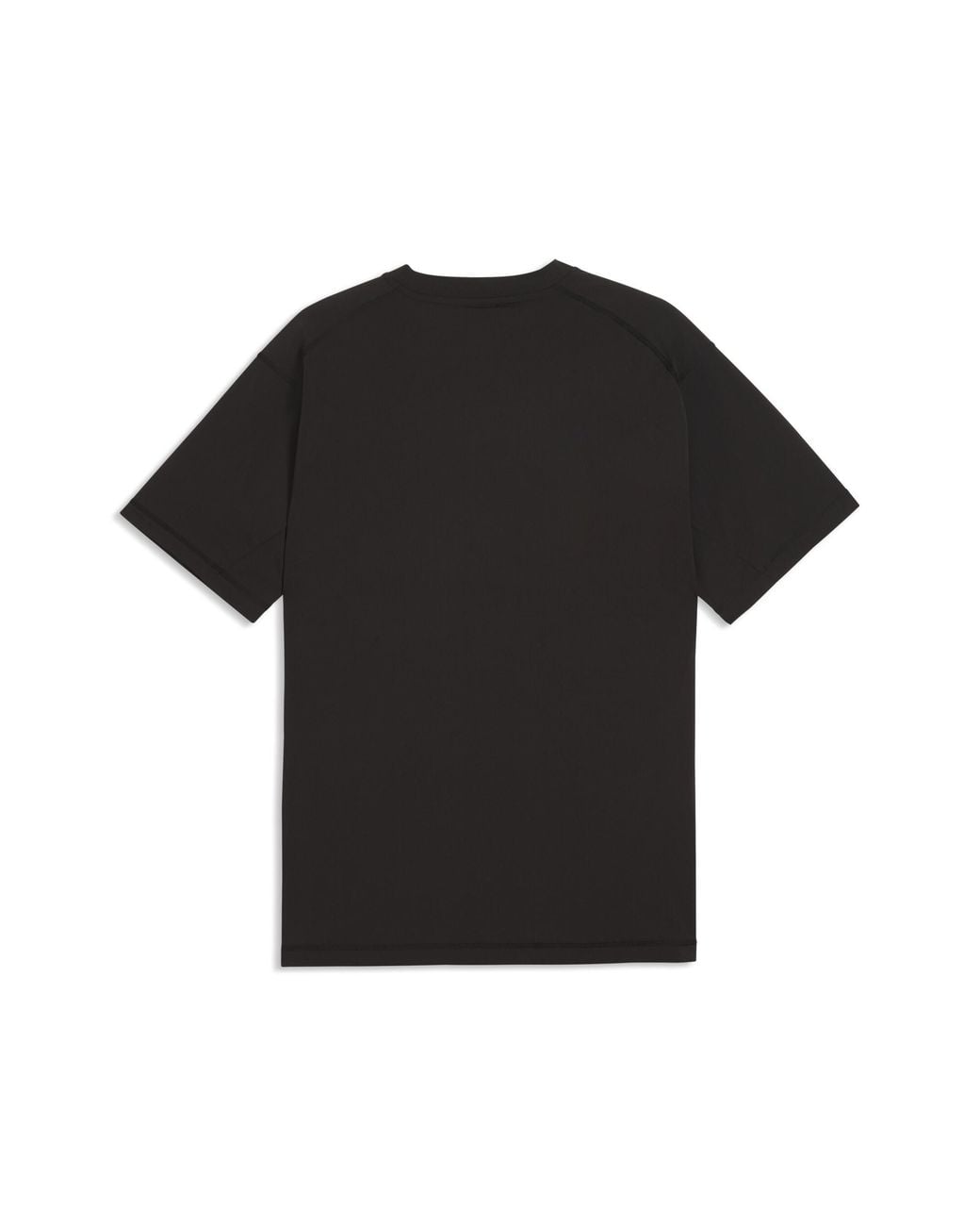 PUMA Black Tech Relaxed Warp Knit T-Shirt for men