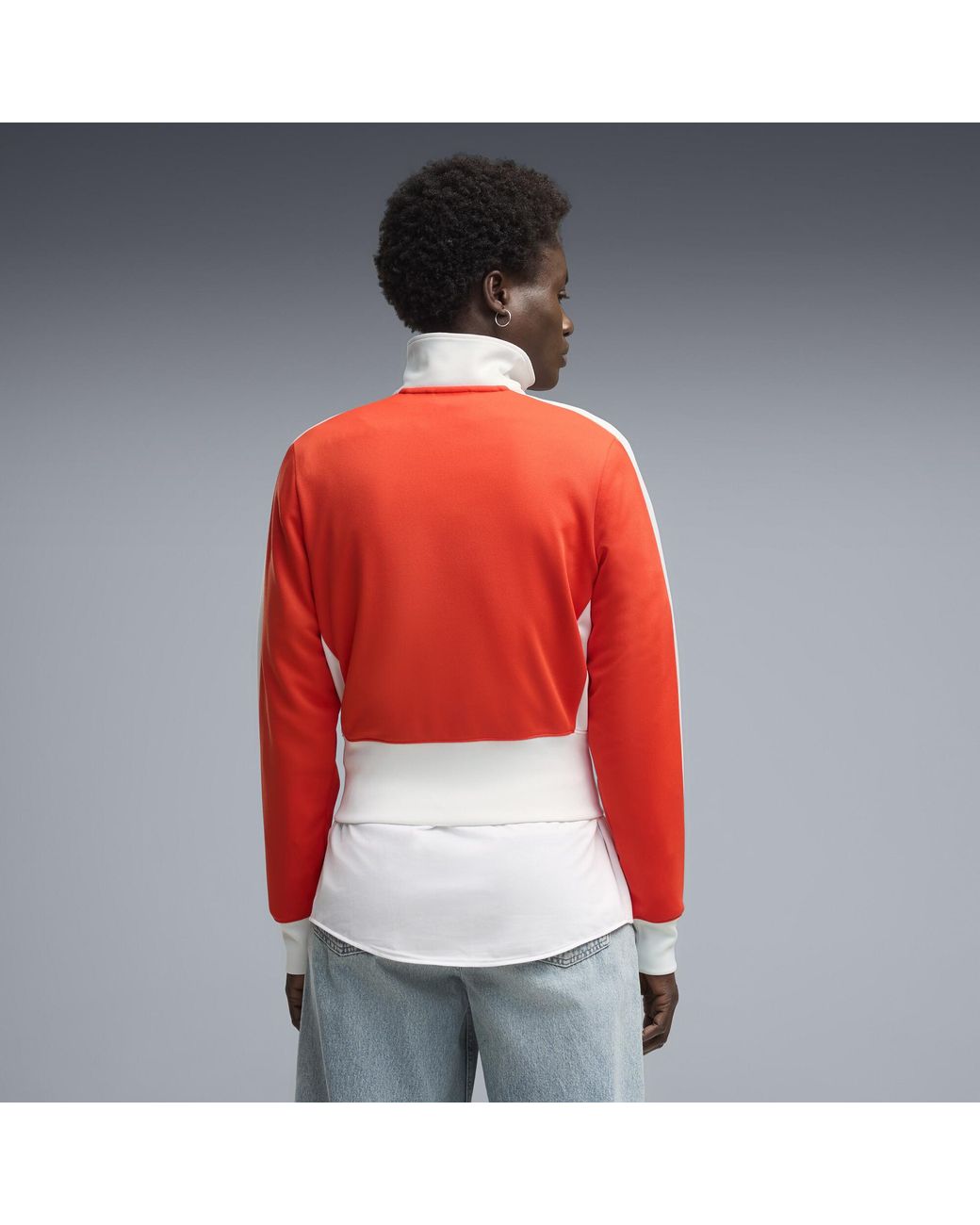 PUMA Red T7 Retro Track Jacket