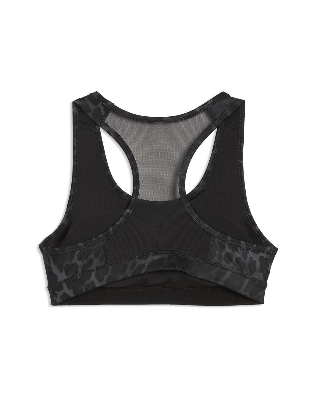 PUMA Black 4Keeps Medium Support Sports Bra
