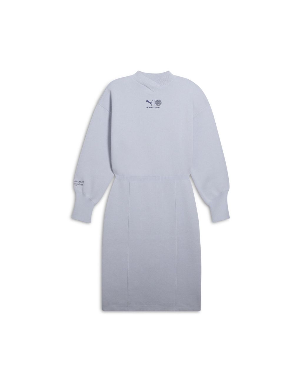 puma dress grey PUMA - Women - Resort AOP Halterneck Dress