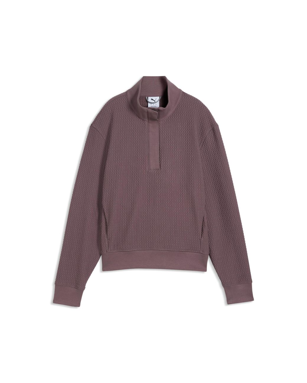 PUMA Purple Boulder Half-Zip Golf Jacket
