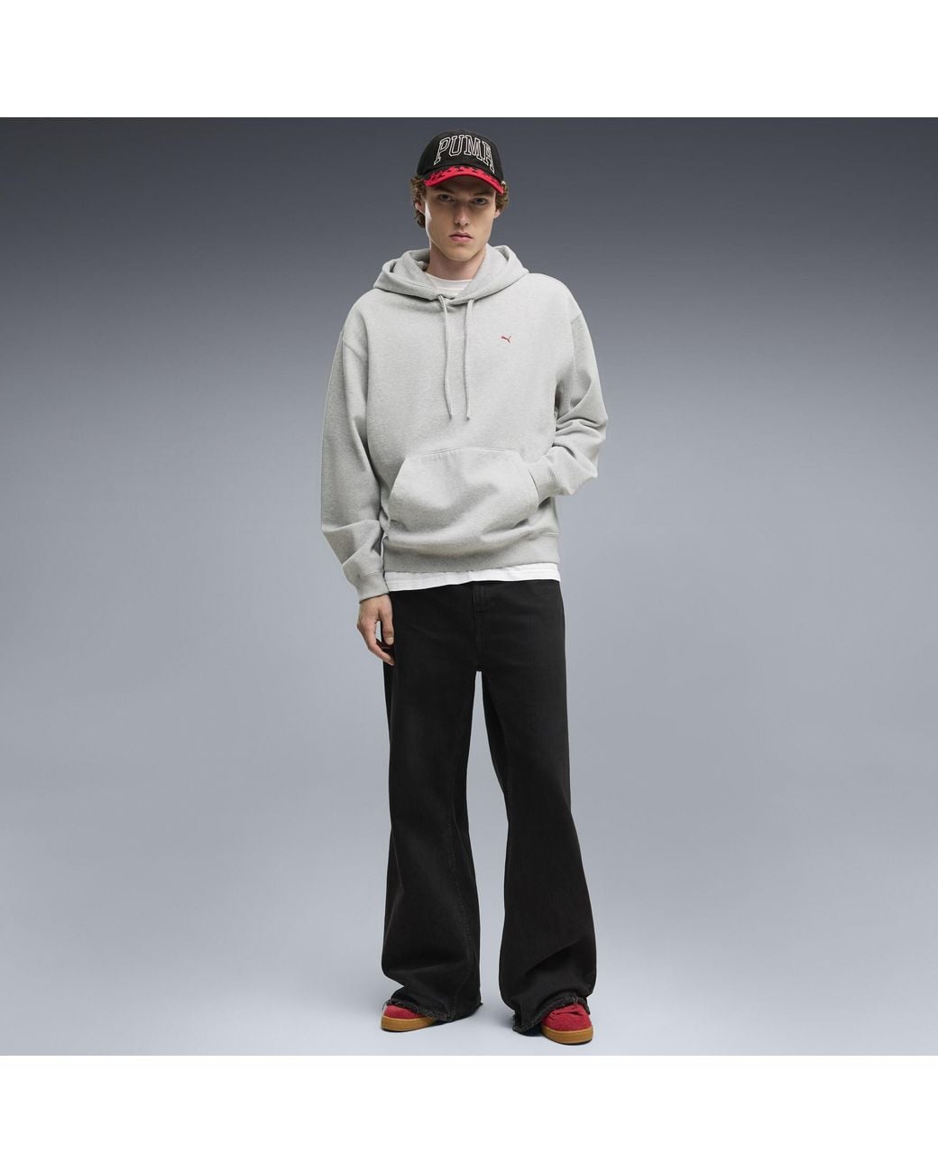 PUMA Red Suede Forever Sneakers