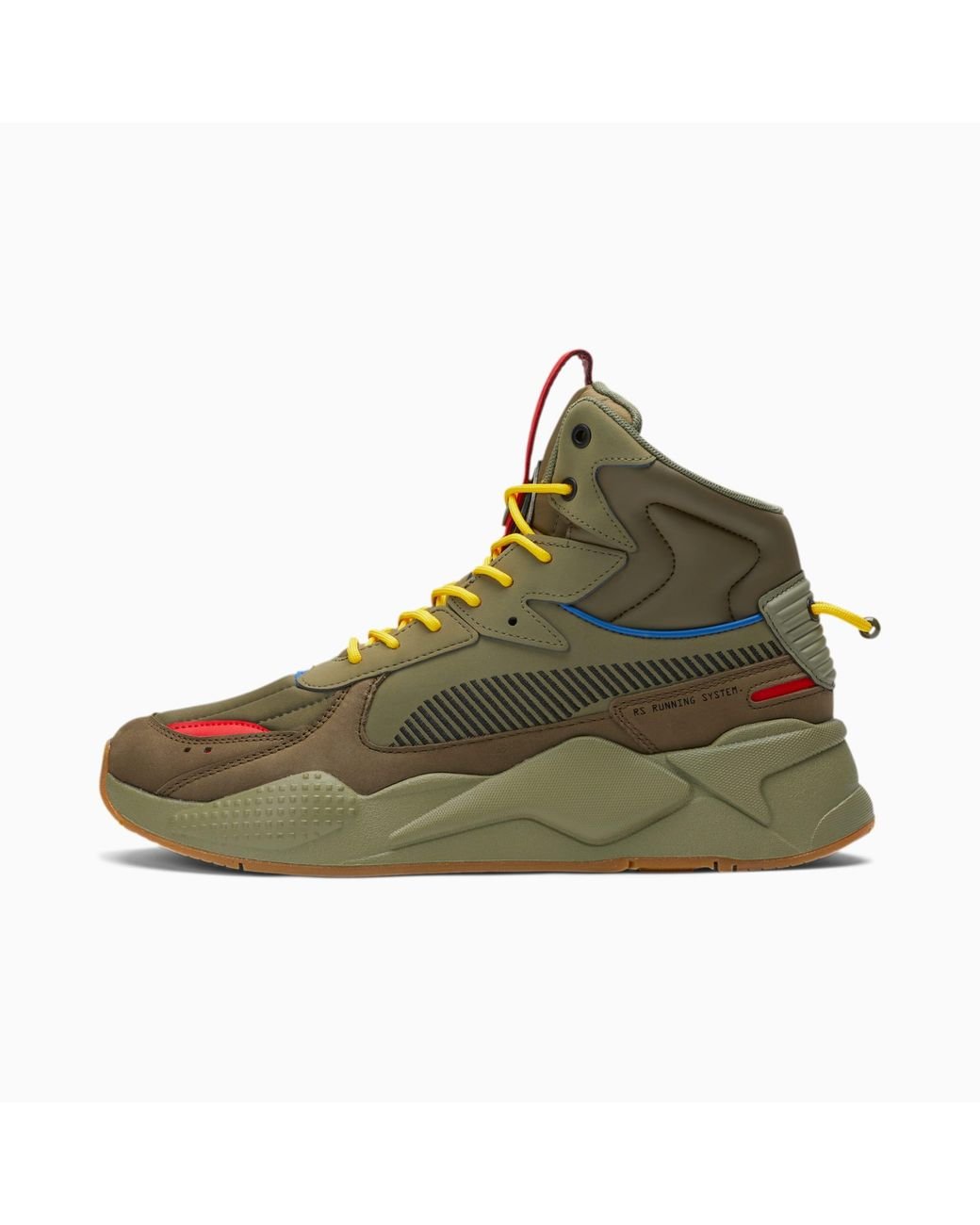 PUMA Rs x Mid Sneakers in Green for Men Lyst