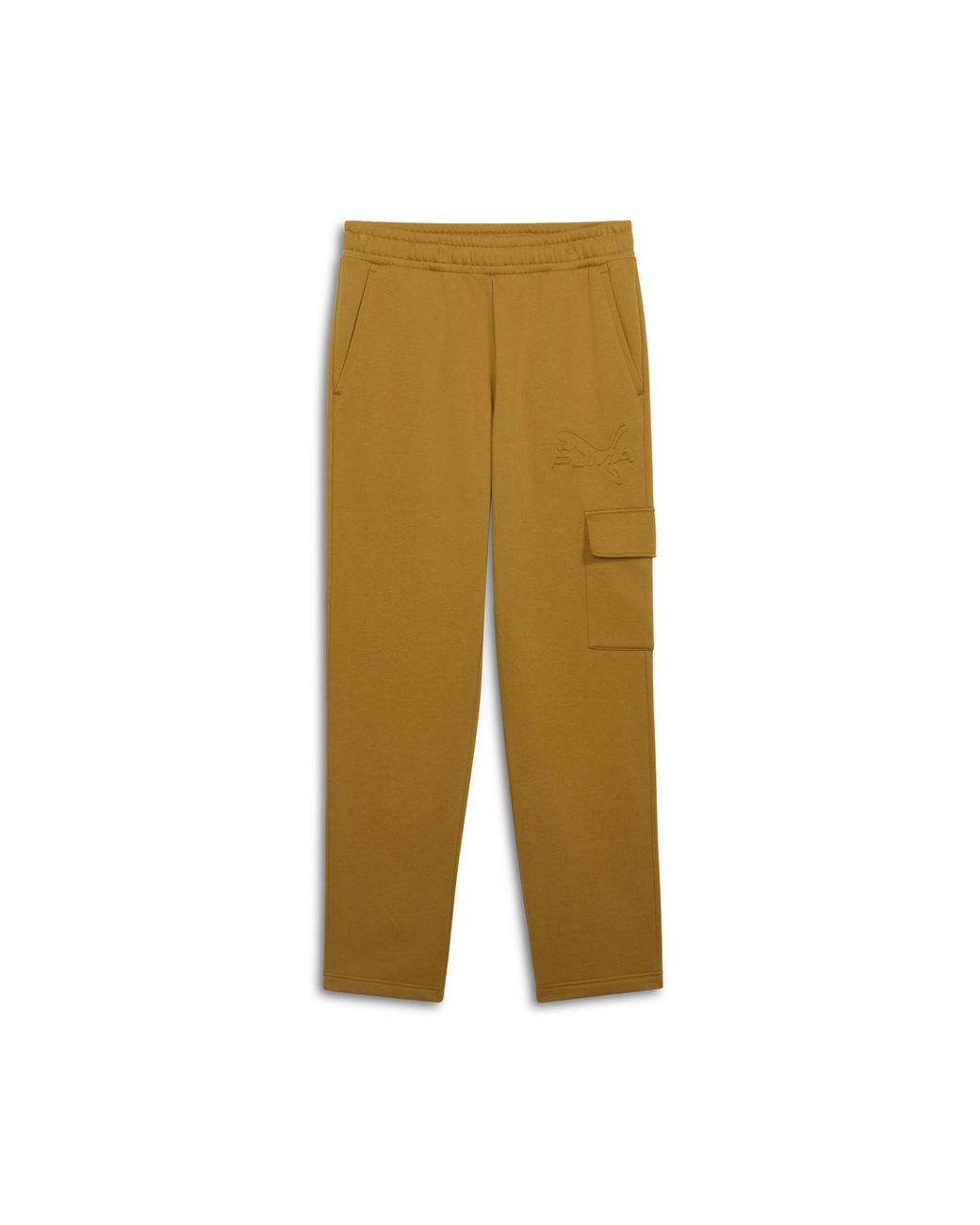 PUMA Brown Elevated Essentials Cargo Pants for men