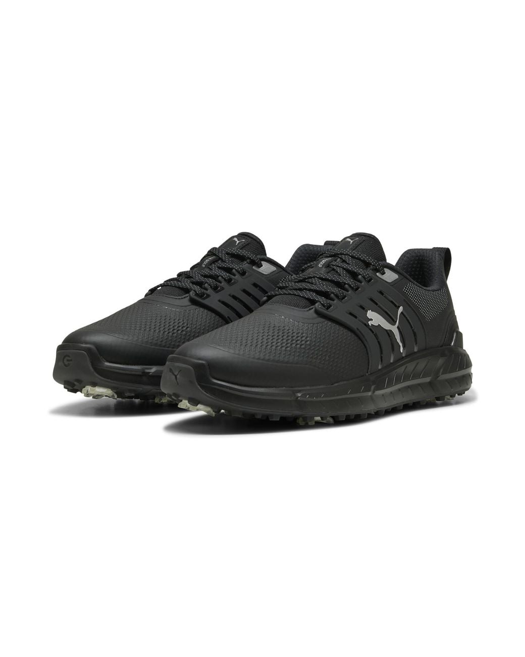 PUMA Black Ignite Elevate 2 Tour Golf Shoes for men