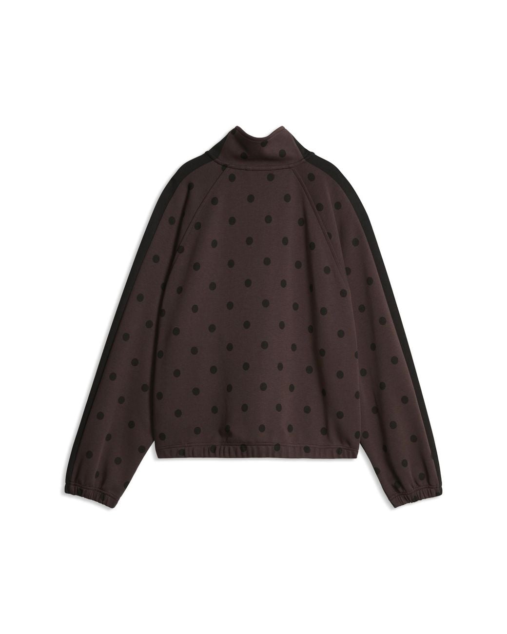 PUMA Black T7 Polka Dots Oversized Track Jacket