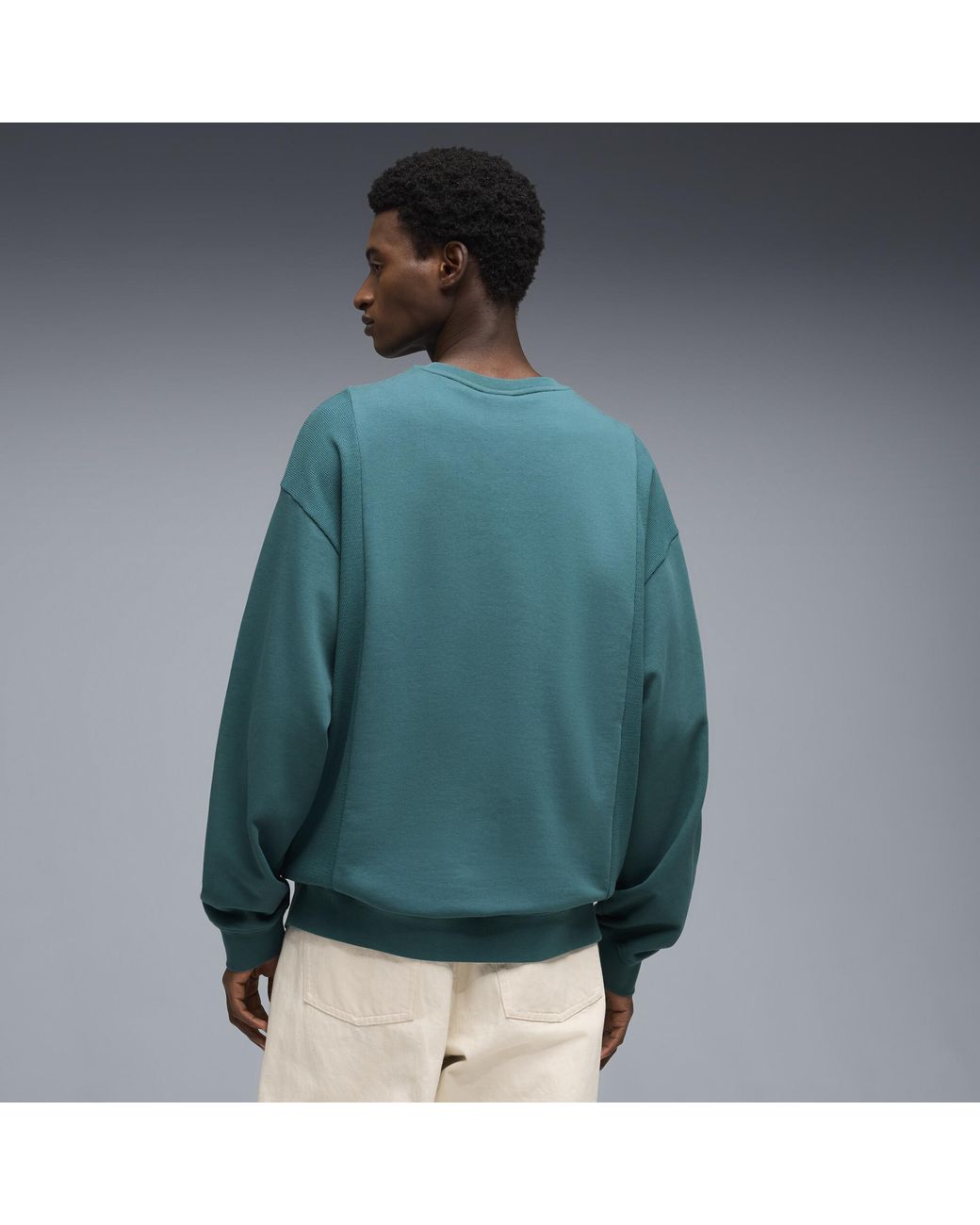 PUMA Blue Class Crew Sweatshirt for men