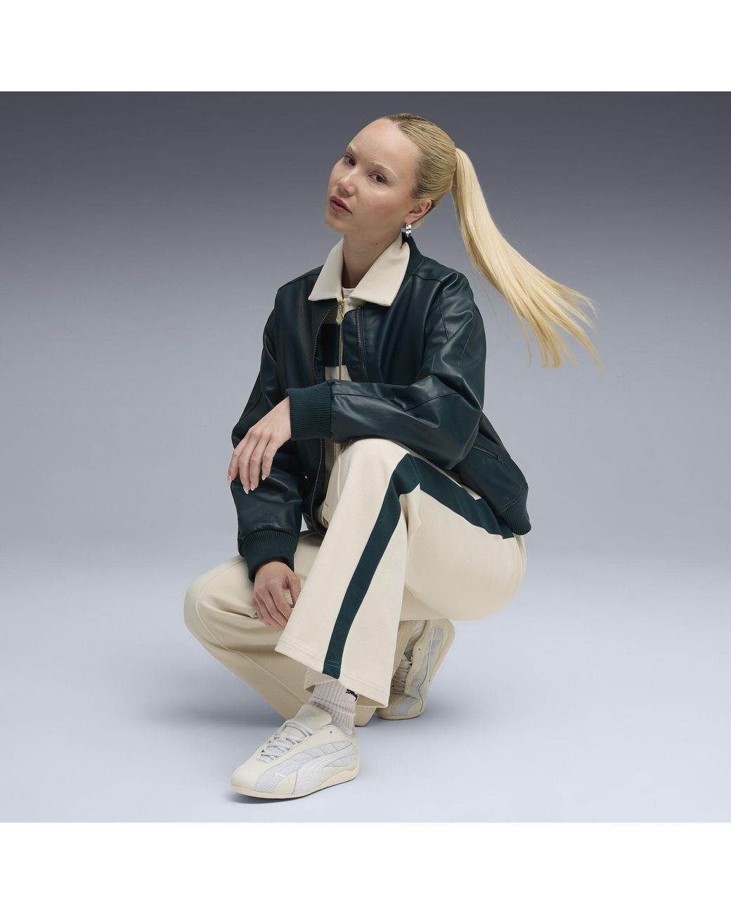 PUMA Natural T7 Flared Pants Shoes