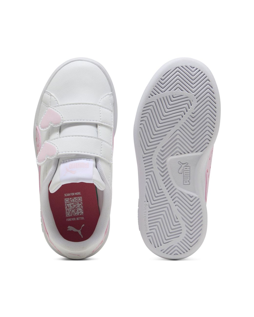 PUMA White Smash 3.0 Hearty Sneakers Kids