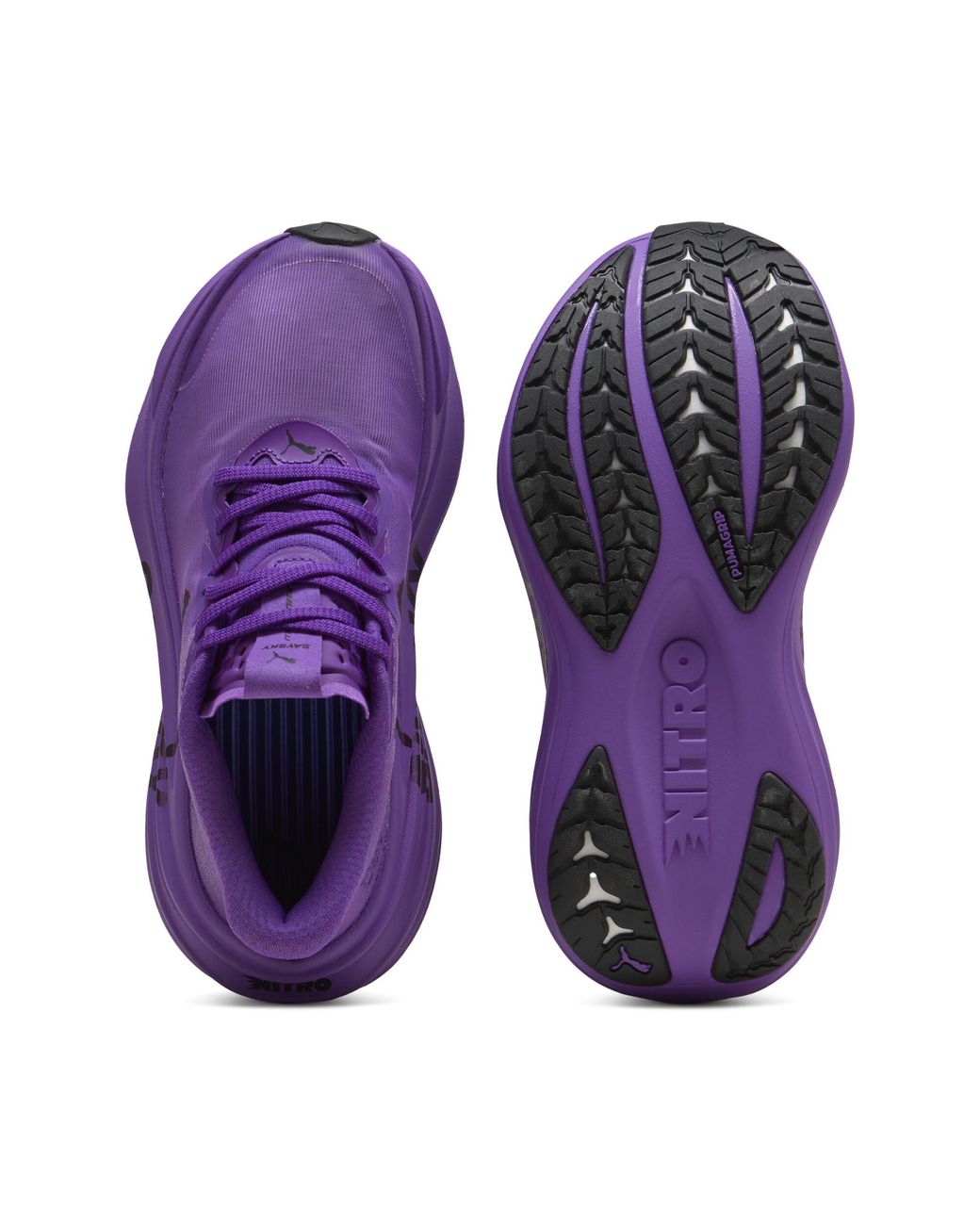 PUMA Purple X Saysky Magmax Nitro 2 Running Shoes