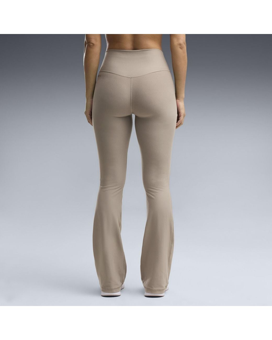 PUMA Gray Cloudspun High Waisted Flared Tights