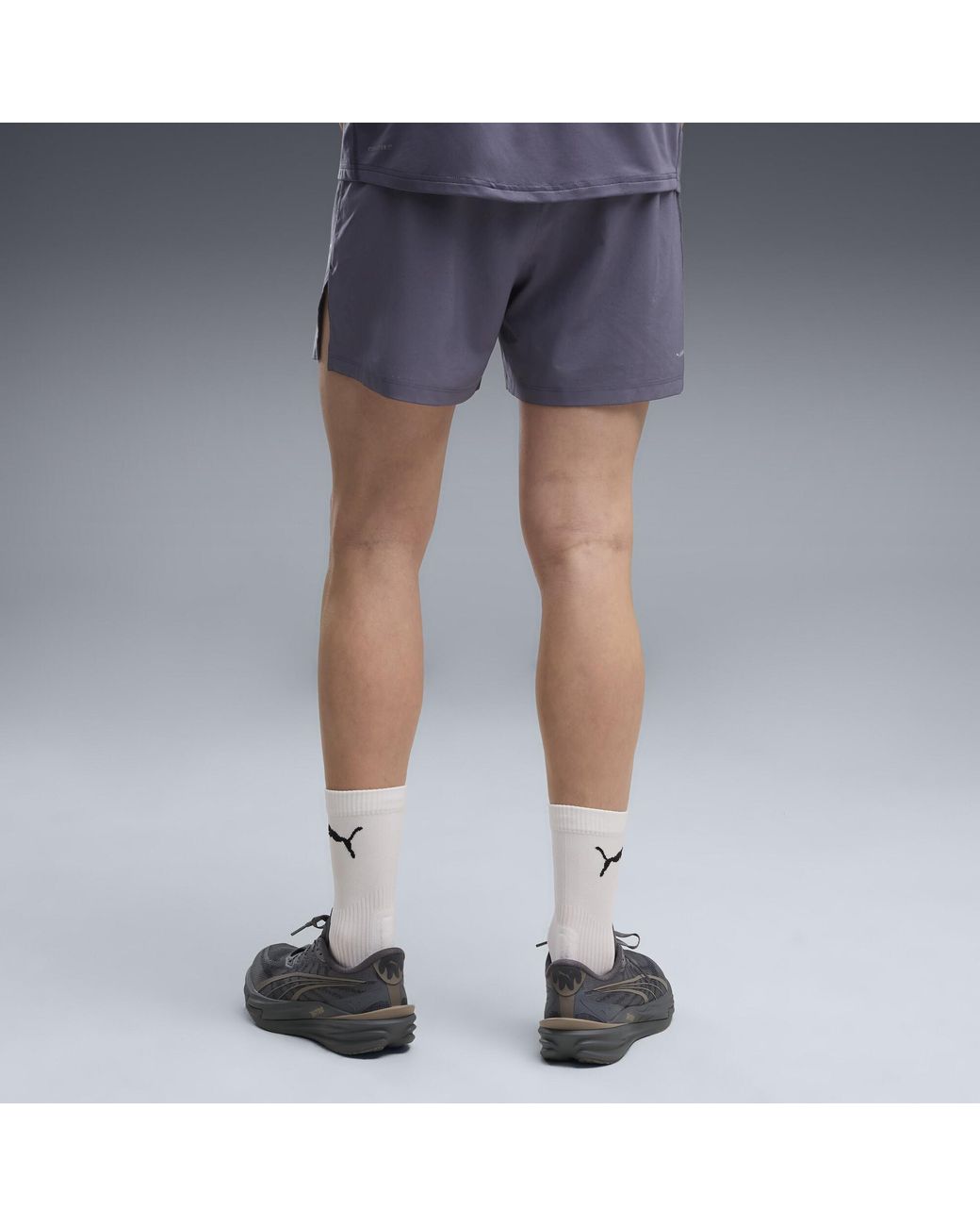 PUMA Blue Dreamrun Drycell Running 5" Shorts for men