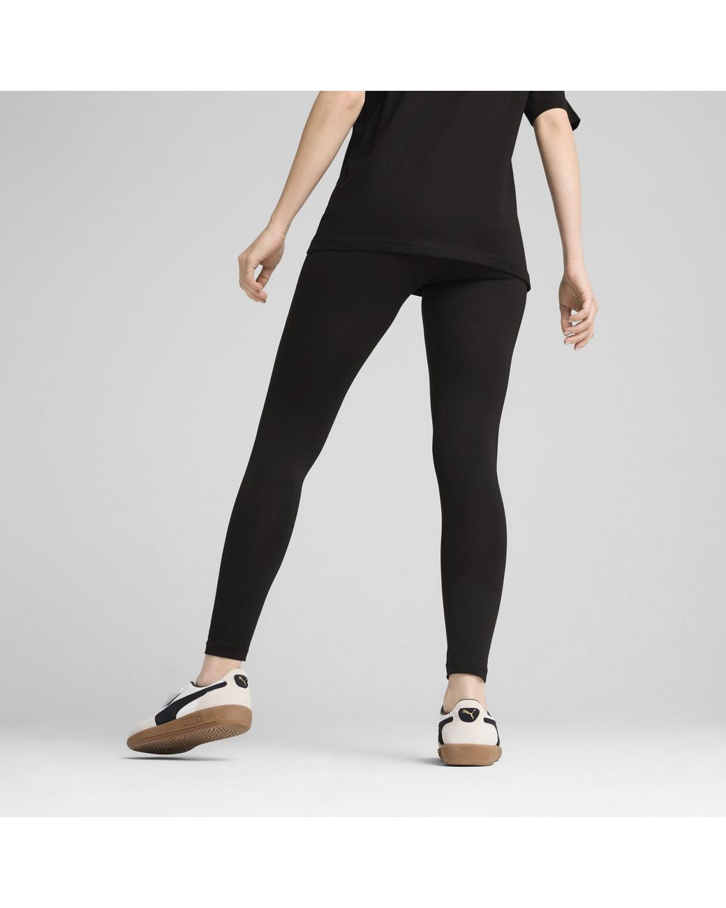 PUMA Black Ess High-Waist Leggings