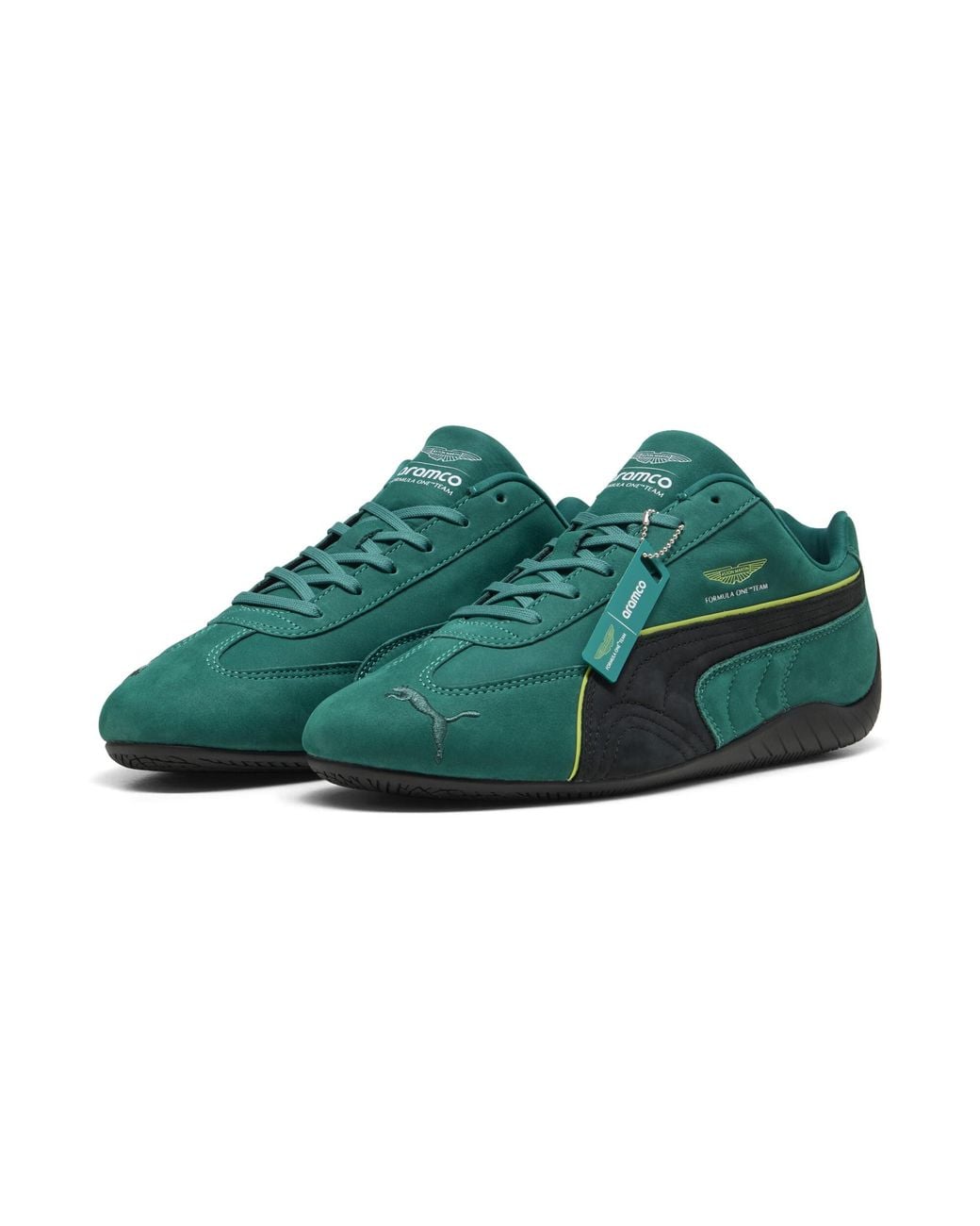 PUMA Green X Aston Martin Aramco F1Â Team Speedcat Low Sneakers for men