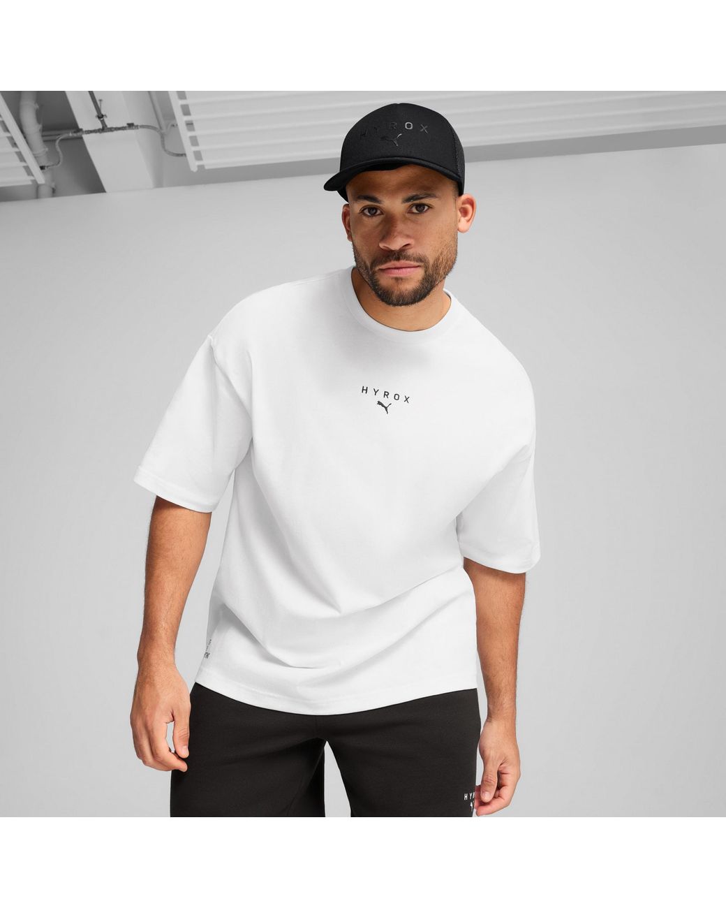 PUMA X Hyrox Truckerpet Voor in het Black