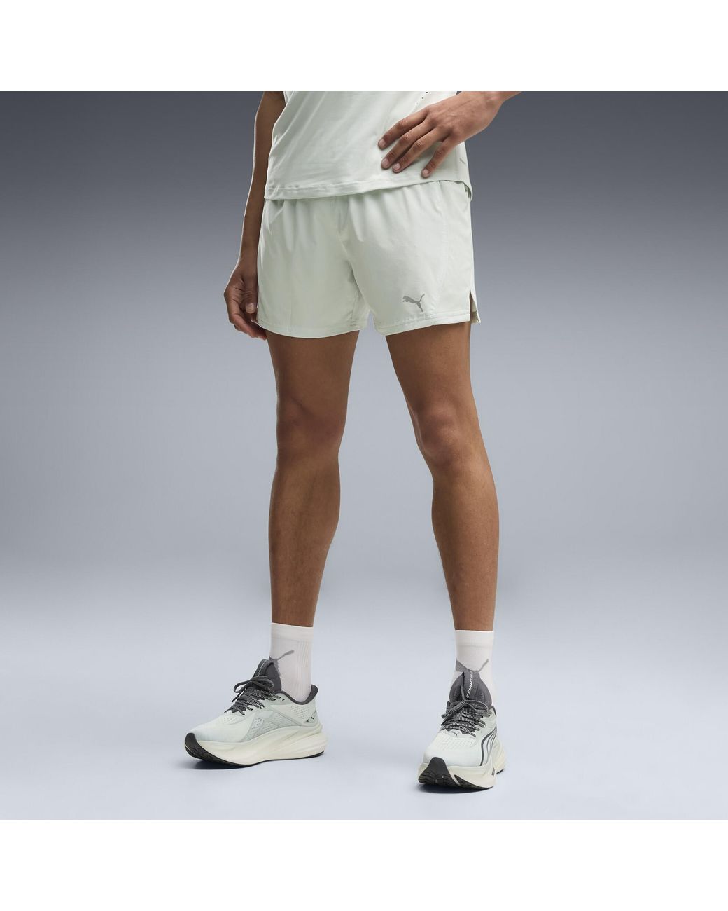 PUMA Blue Velocity 5" Running Shorts for men