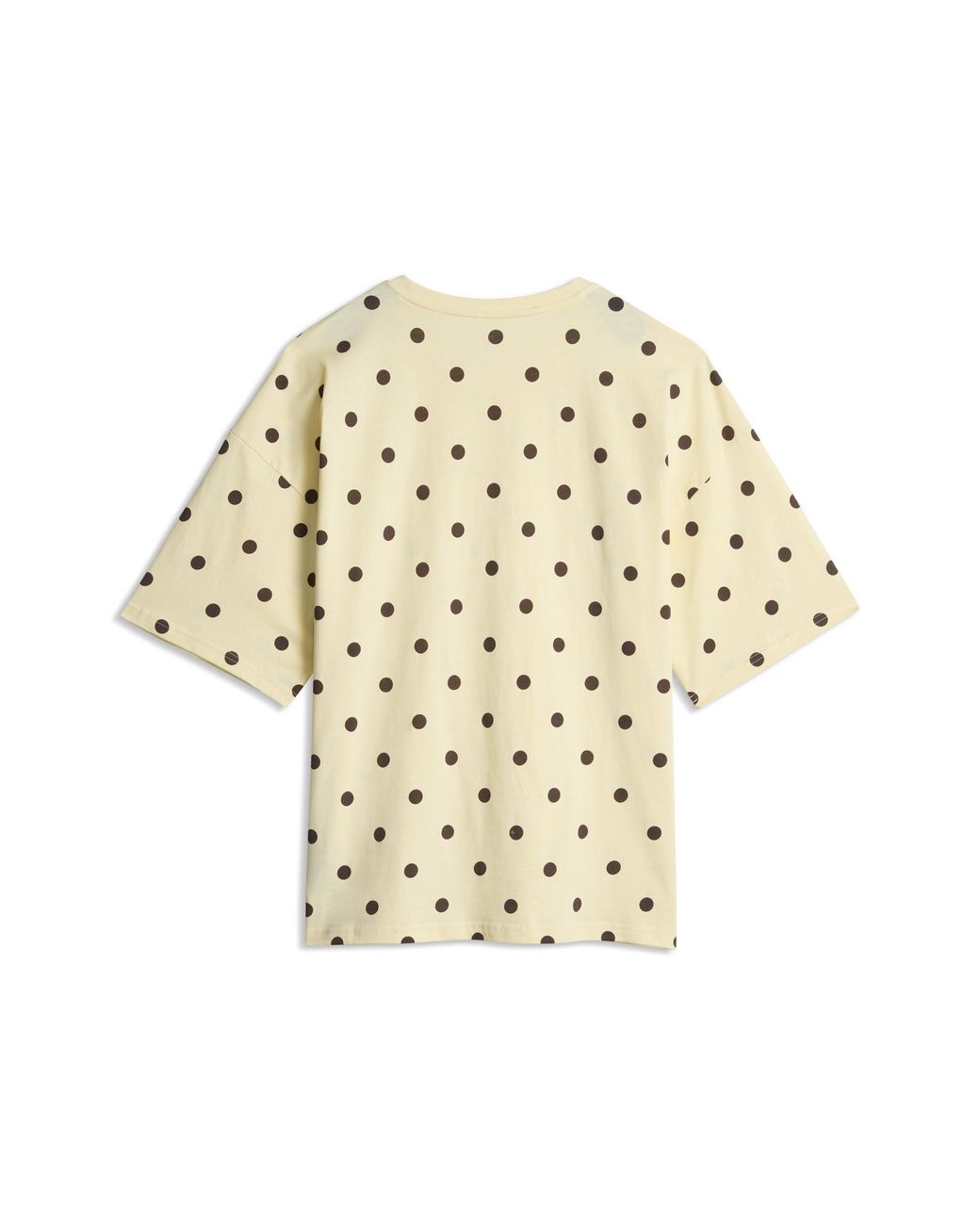 PUMA Natural Oversized Polka-Dot T-Shirt