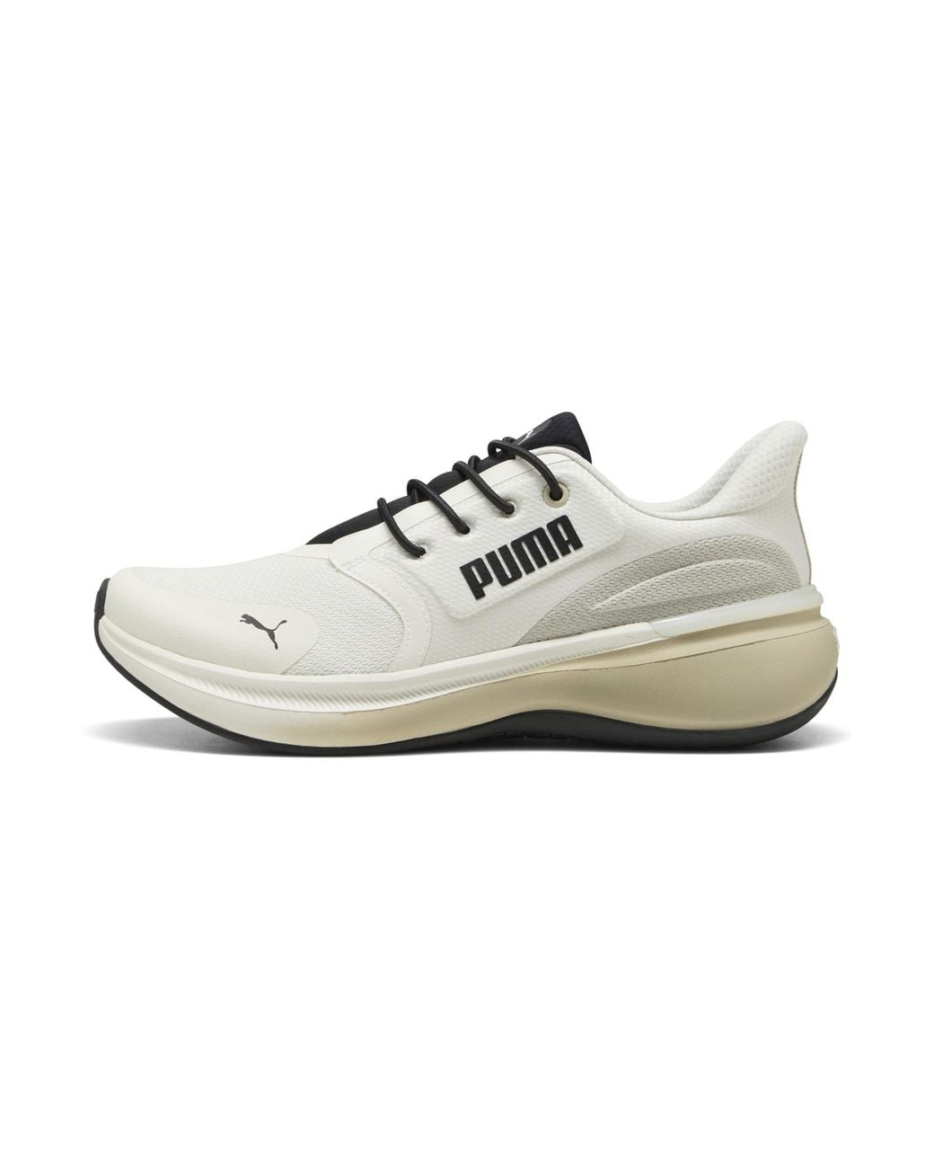 PUMA White Softride Exo Shift Sneakers for men