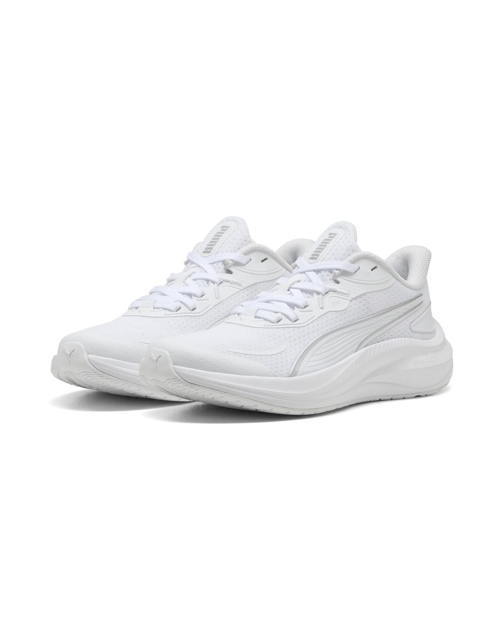 PUMA White Skyrocket Lite 2 Shoes Youth