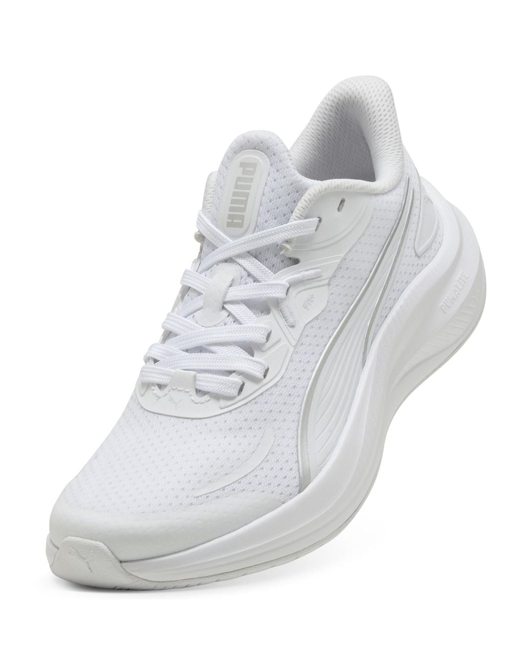 PUMA White Skyrocket Lite 2 Shoes Youth