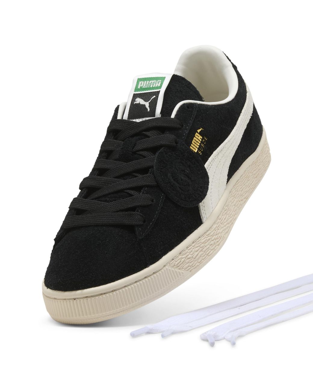 PUMA Black Suede Charles F. Stead I Sneakers