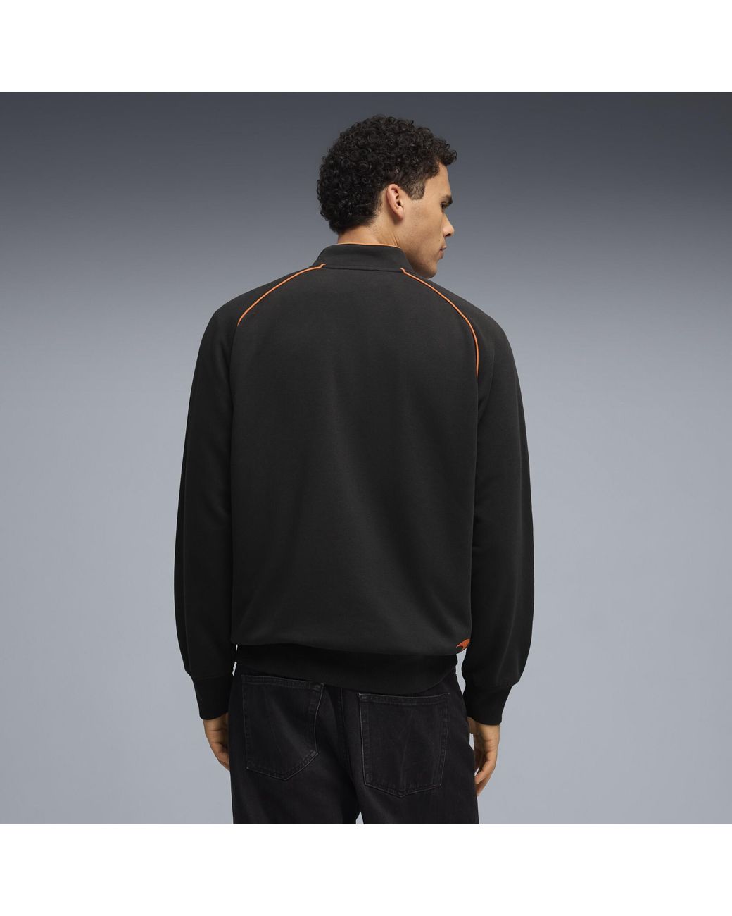 PUMA Black Mclaren Racing Track Jacket for men
