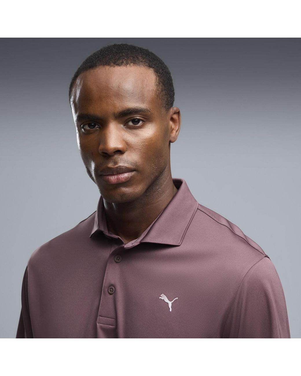 PUMA Purple Pure 3.0 Golf Polo for men