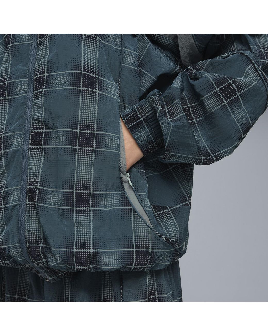 PUMA Blue Clrt Printed Jacket for men