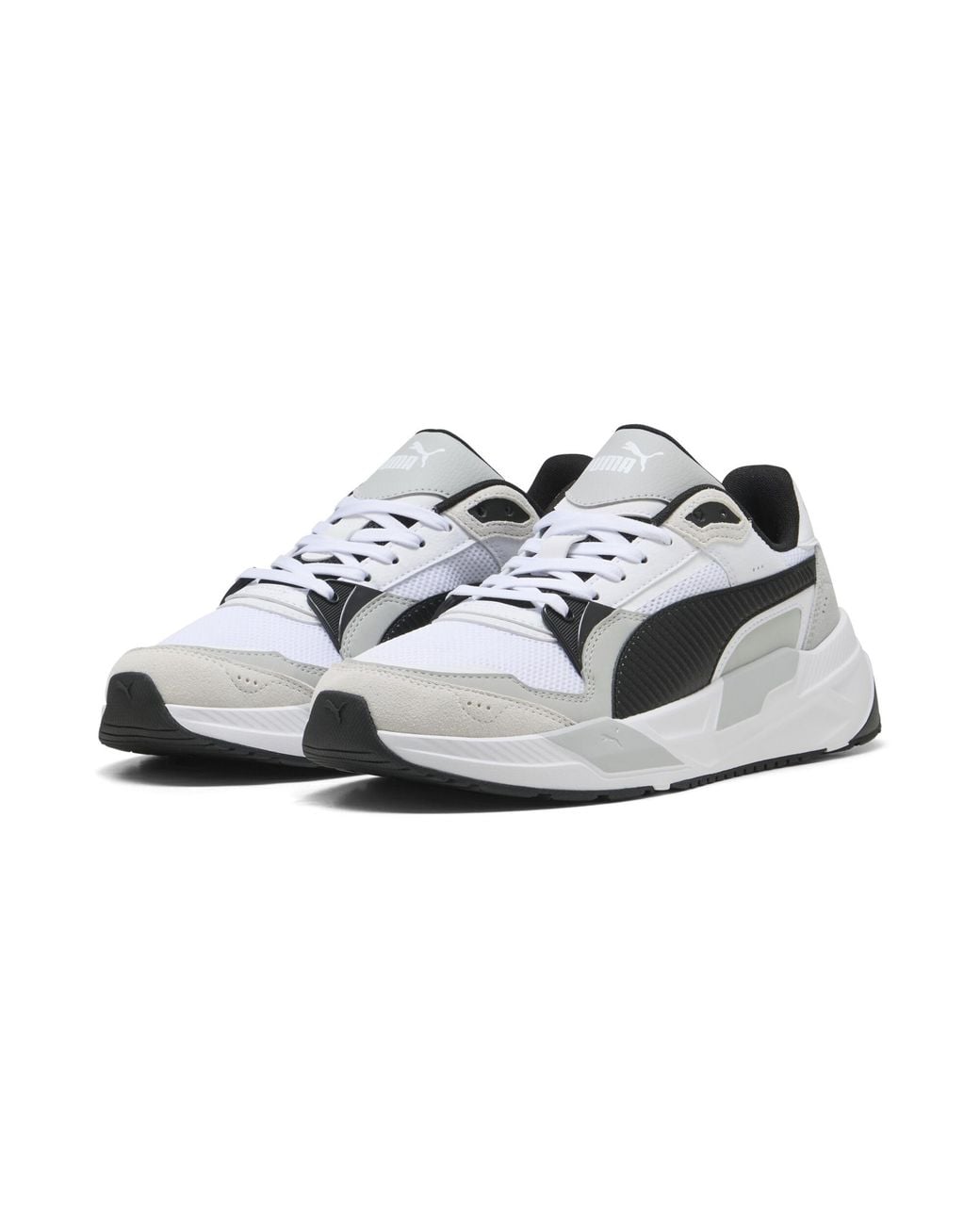 PUMA White Trinity 2 Sneakers