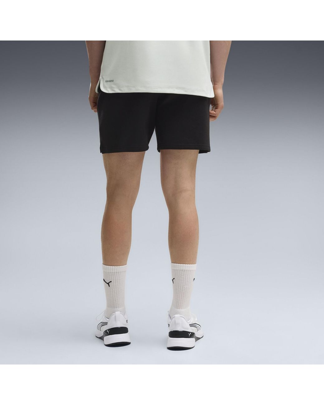 PUMA Black Cloudspun 5" Shorts for men