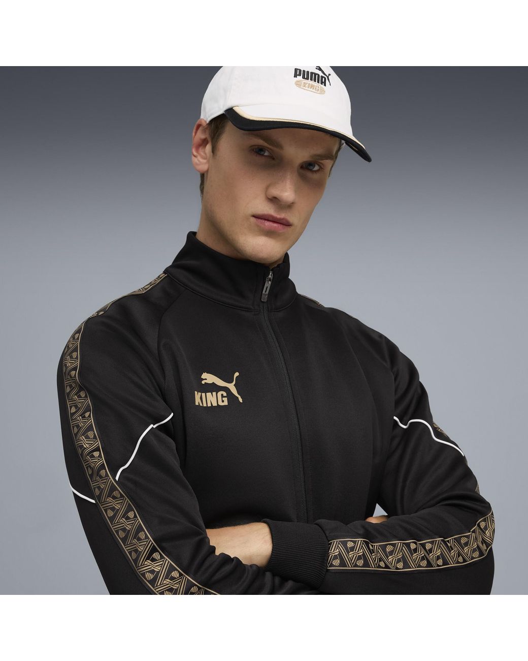 PUMA Black King Anthem Jacket for men