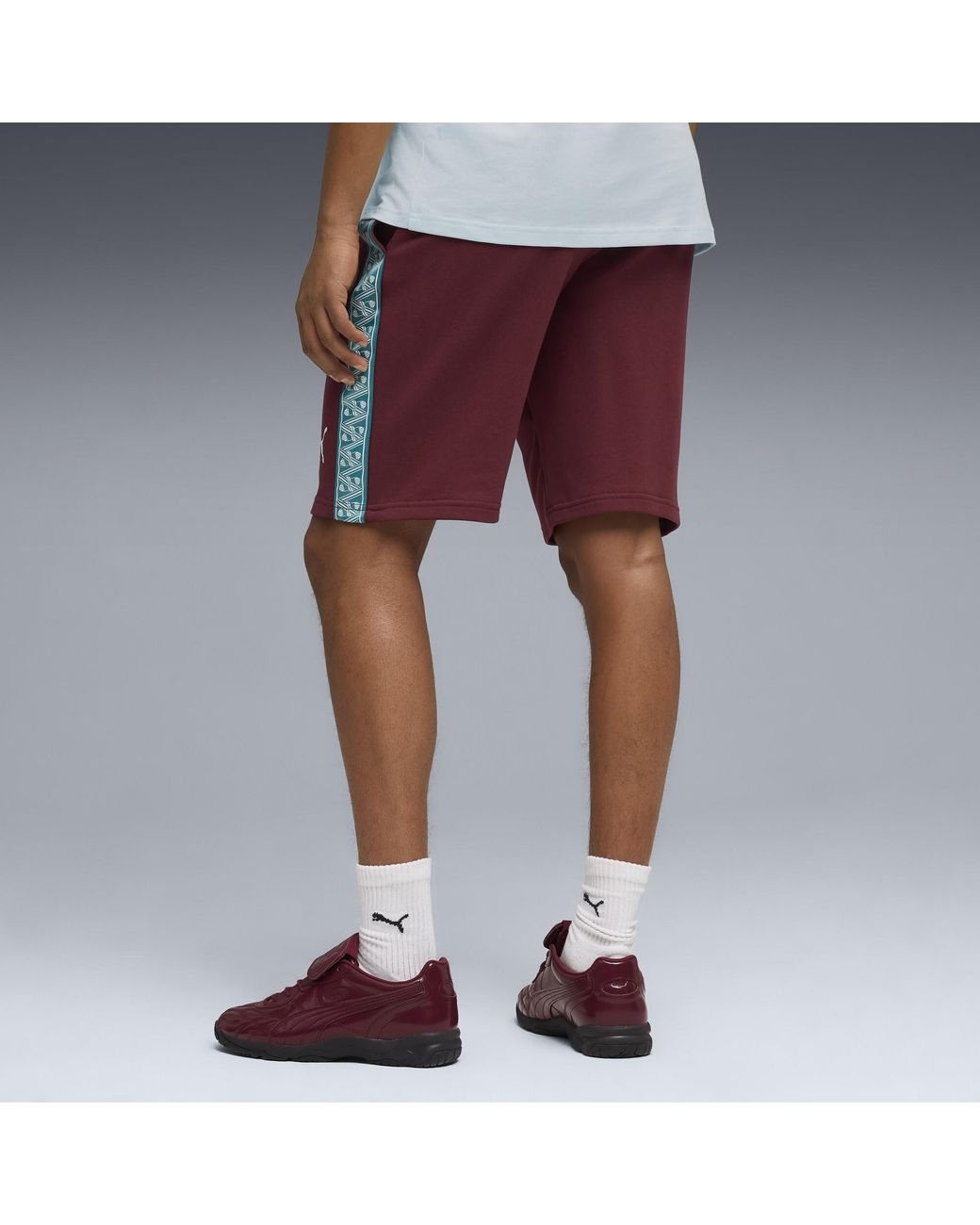 PUMA Purple Portugal King Sweat Shorts for men