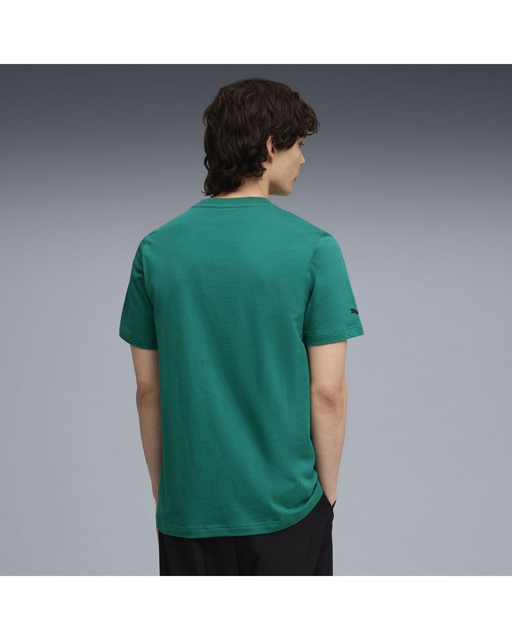 PUMA Green X Aston Martin Aramco F1 Team Essentials T-Shirt for men