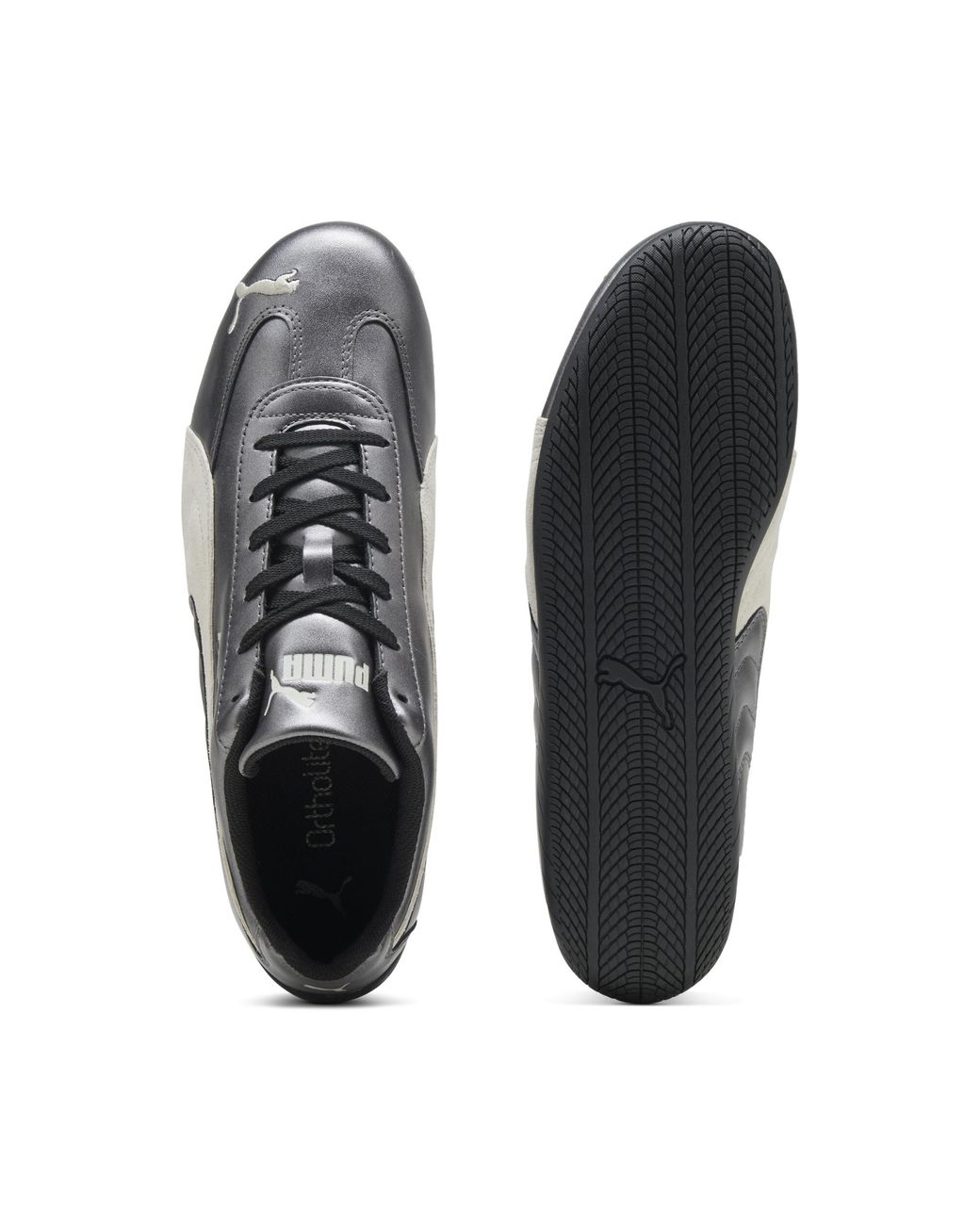 PUMA Black Speedcat Metallic Sneakers