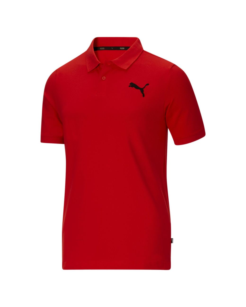 puma red polo shirt