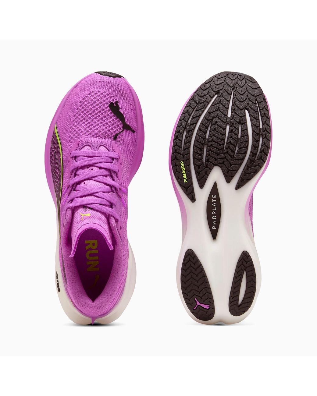 PUMA Deviate Nitrotm 3 Hardloopschoenen in het Purple
