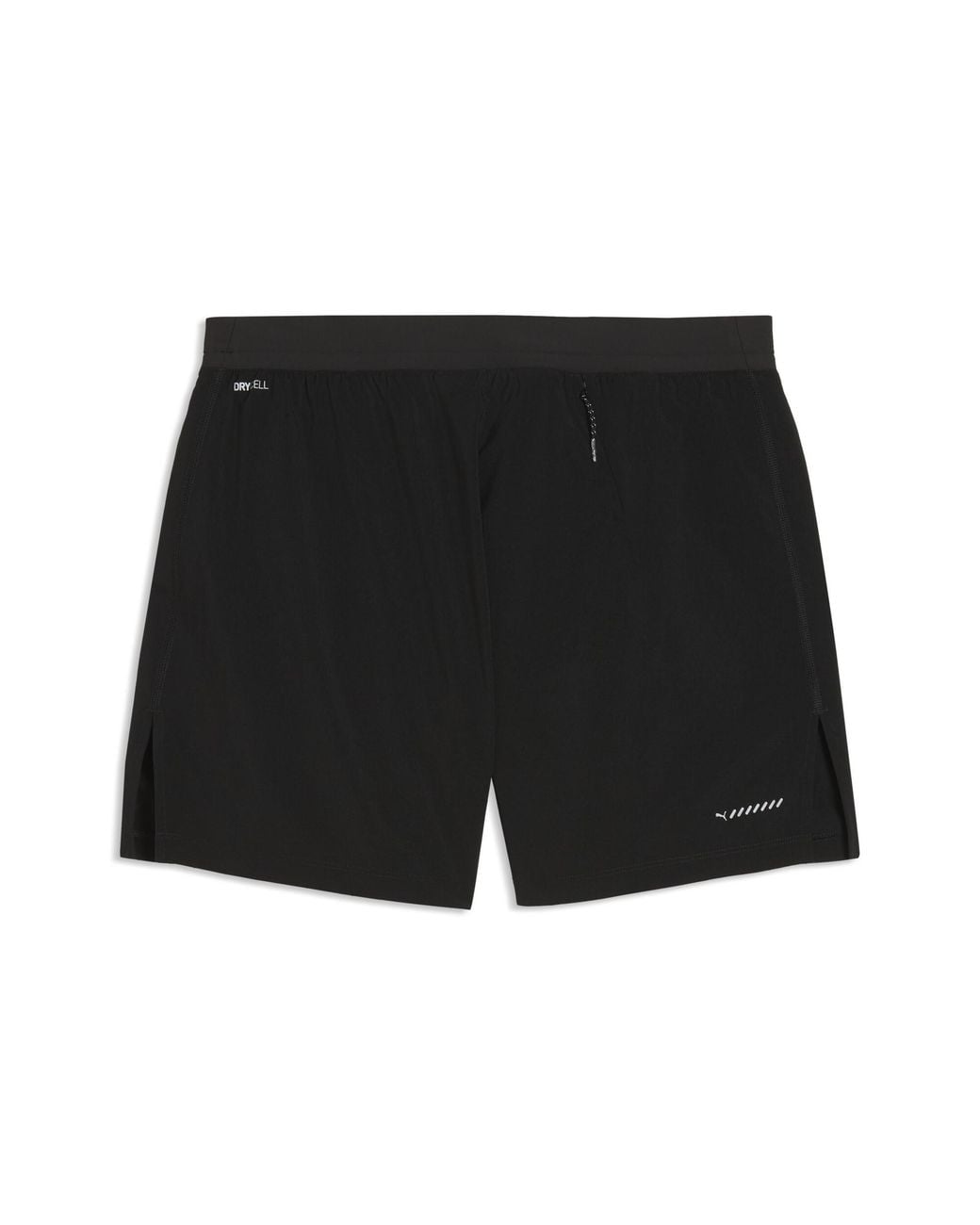 PUMA Black Dreamrun Drycell 5" Moisture Wicking Running Shorts for men