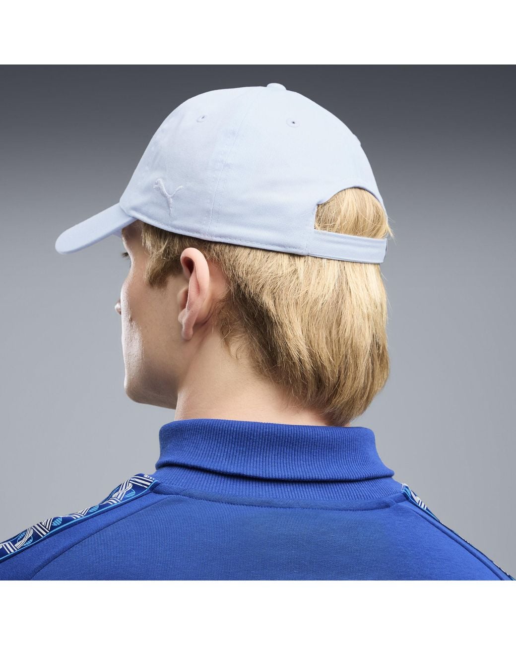 PUMA Blue Manchester City Ftblessentials Cap, Accessoires