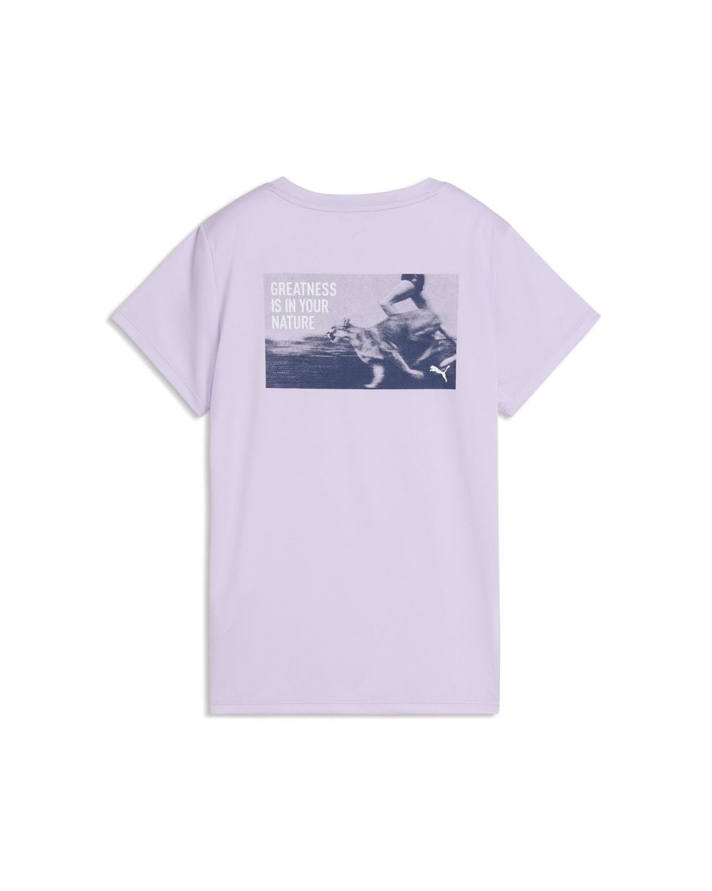 PUMA Purple Greatness Graphic Running T-Shirt