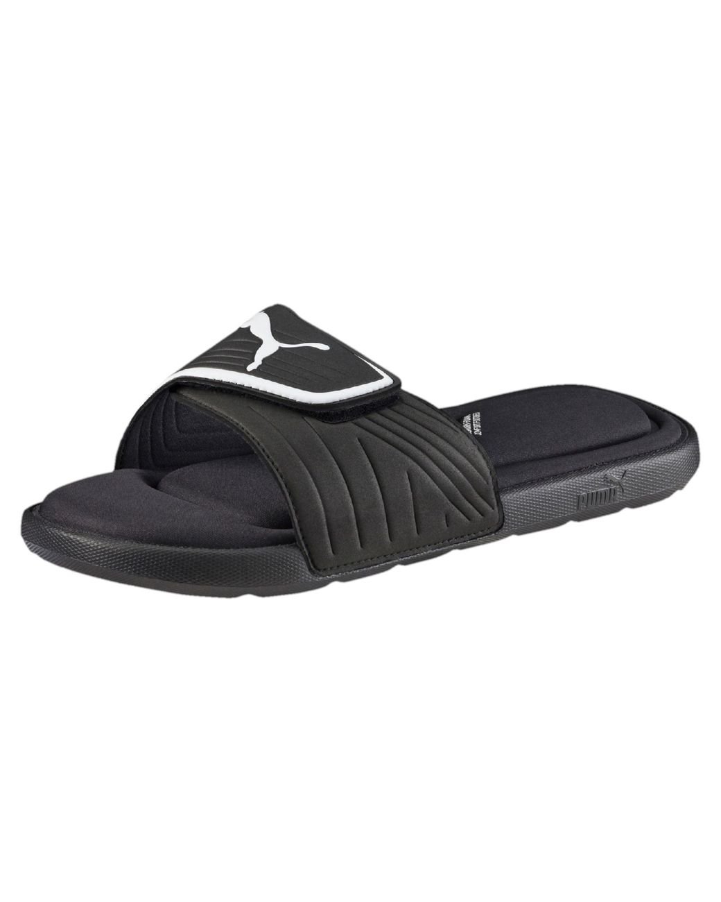 PUMA Starcat Memory Foam Men's Sandals in Black for Men | Lyst