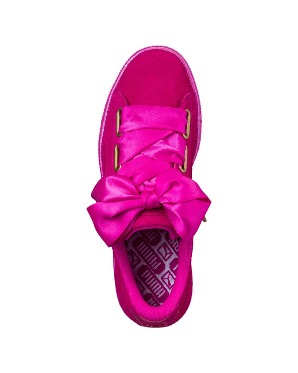 PUMA Suede Low-Top Sneakers in Ultra Magenta-Ultra Magenta (Pink) | Lyst